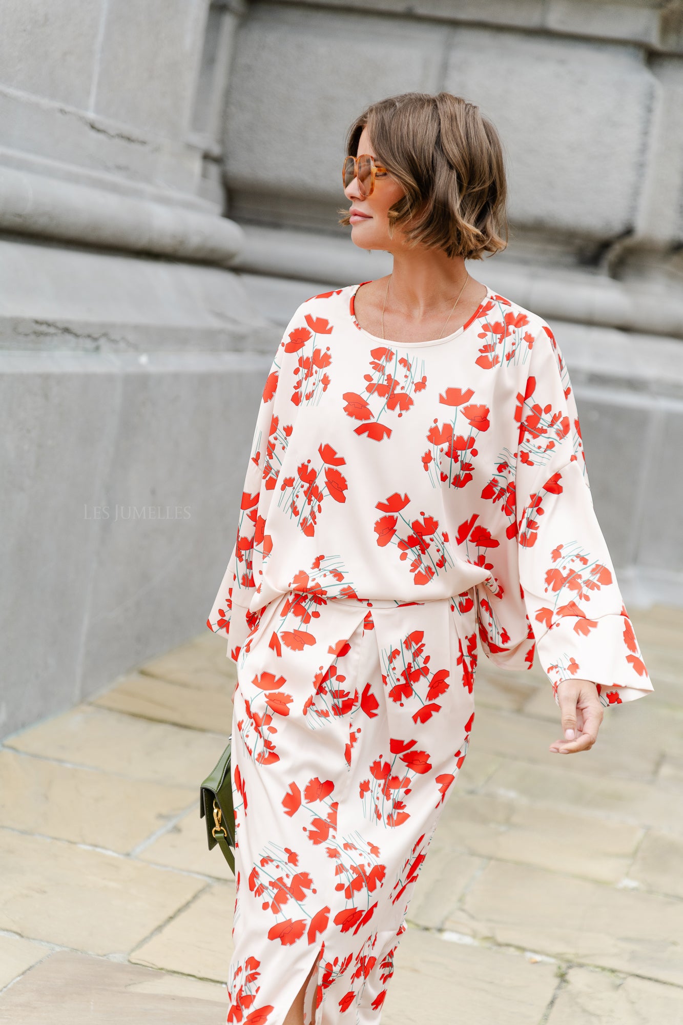<tc>Blouse imprimée Viola écru</tc>