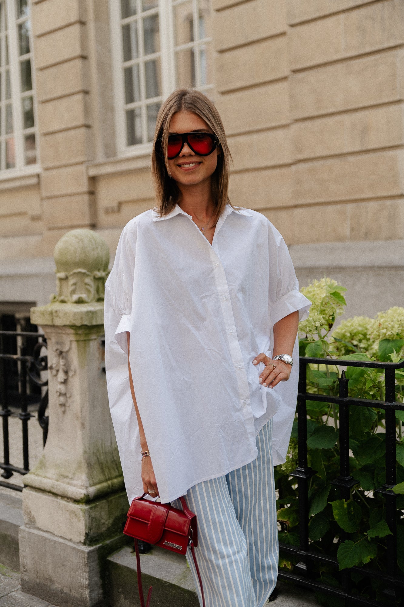 Silvy SS Bluse weiß
