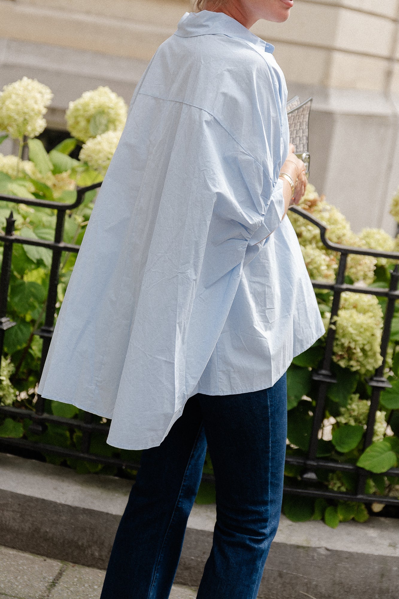 Silvy SS Bluse hellblau