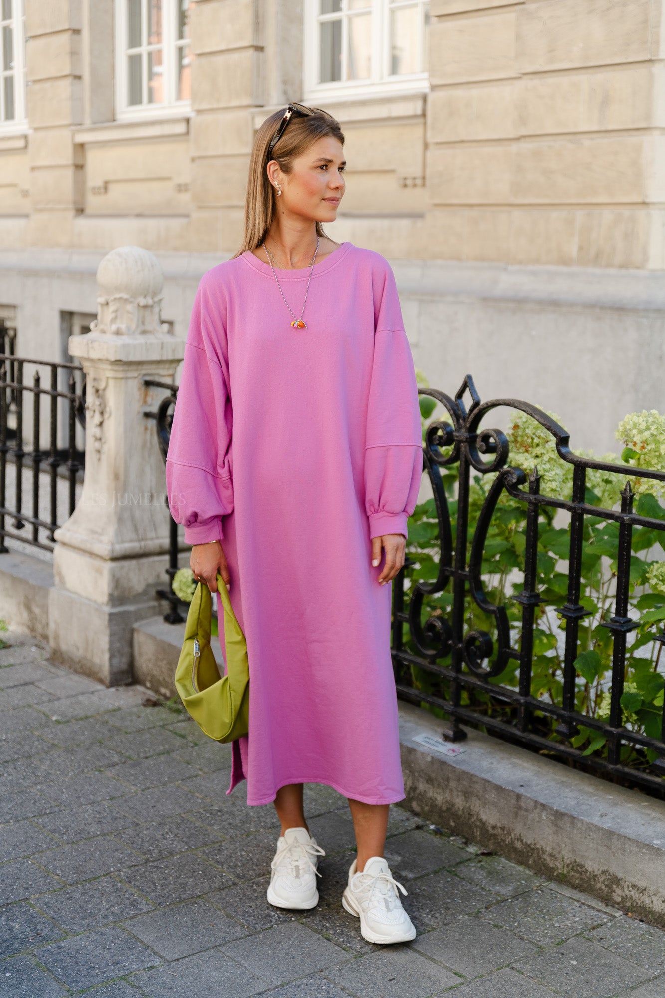 Anke sweater dress pink