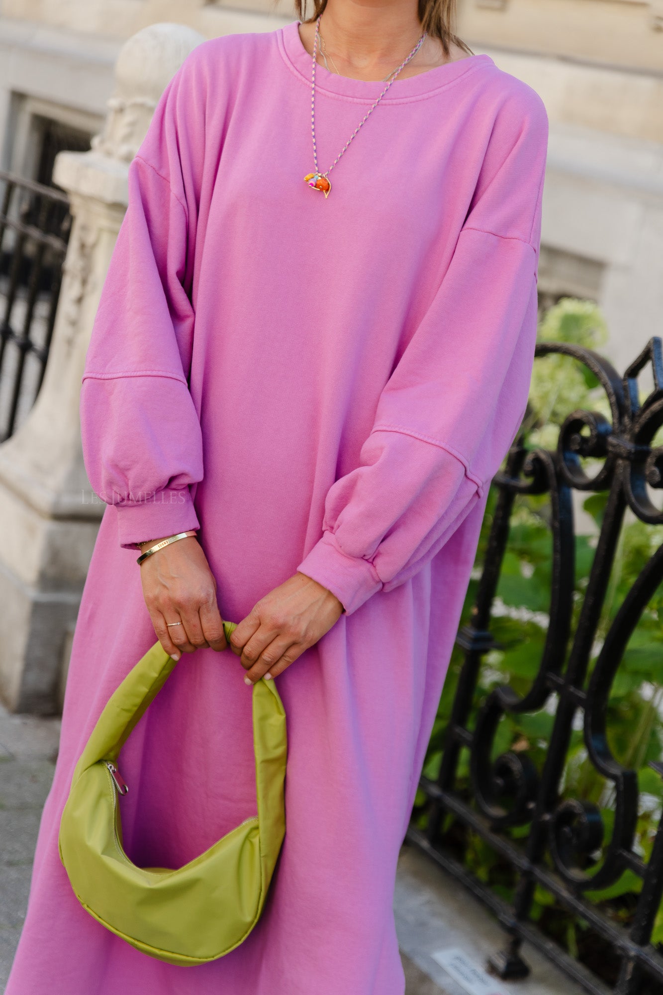 Anke sweater dress pink
