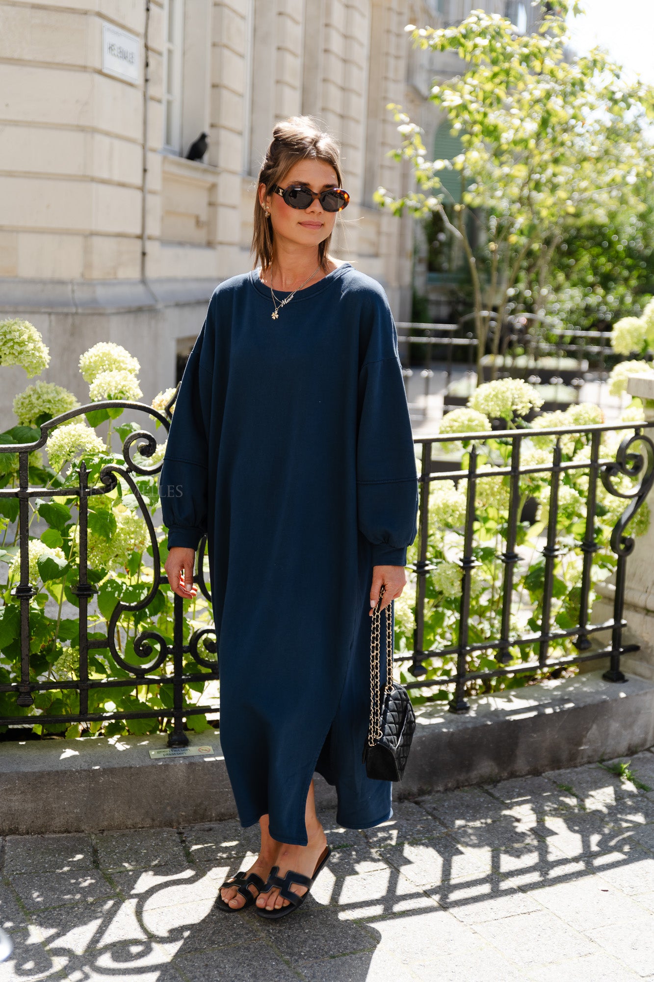 Robe pull Anke marine