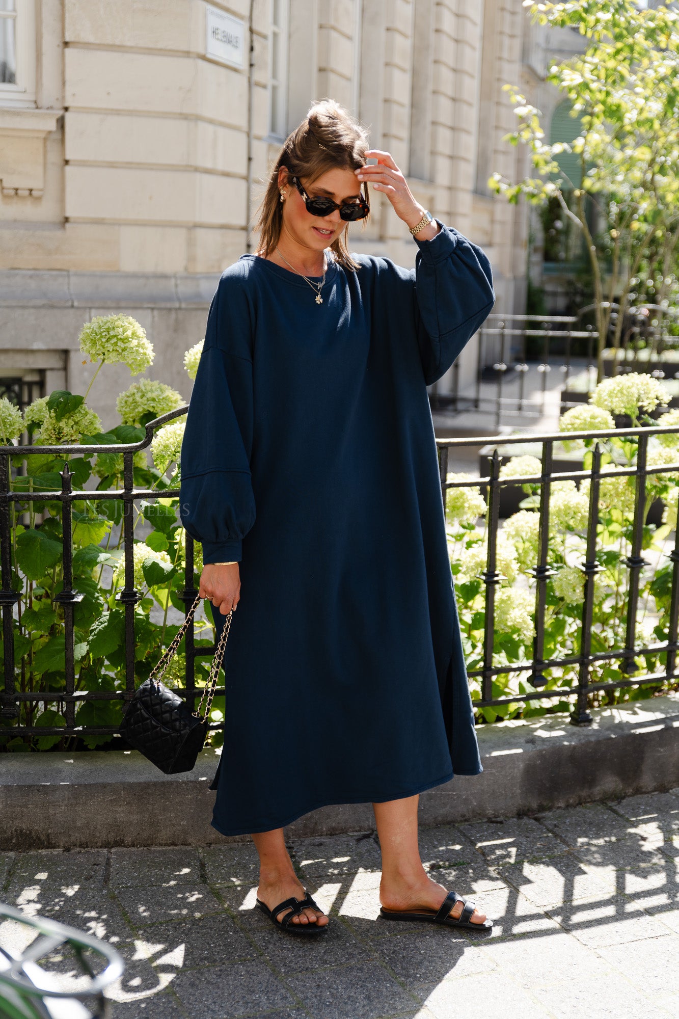 Robe pull Anke marine