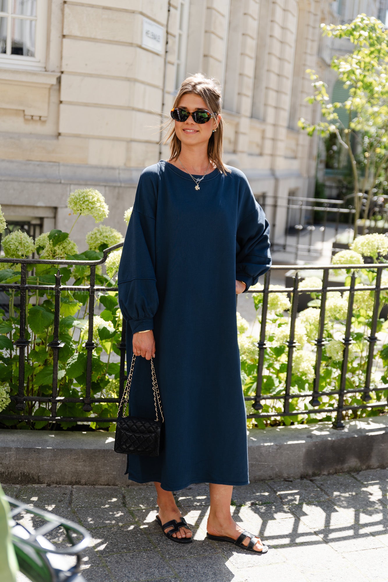 Robe pull Anke marine