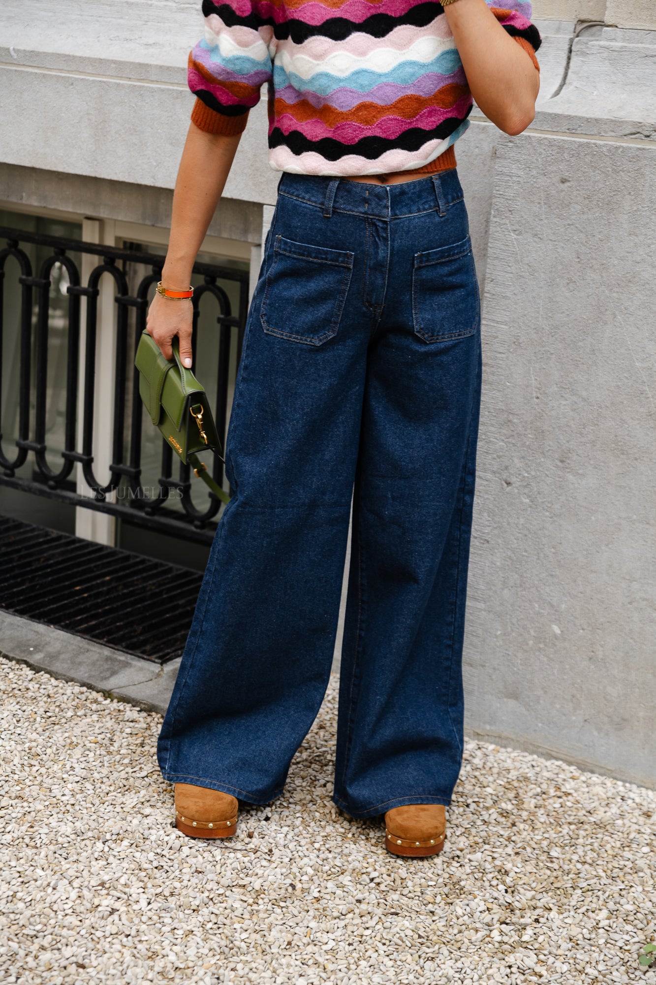 Jean Viflora denim bleu foncé