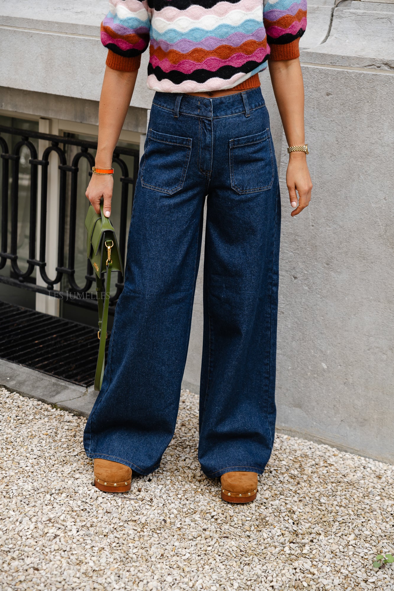 Jean Viflora denim bleu foncé