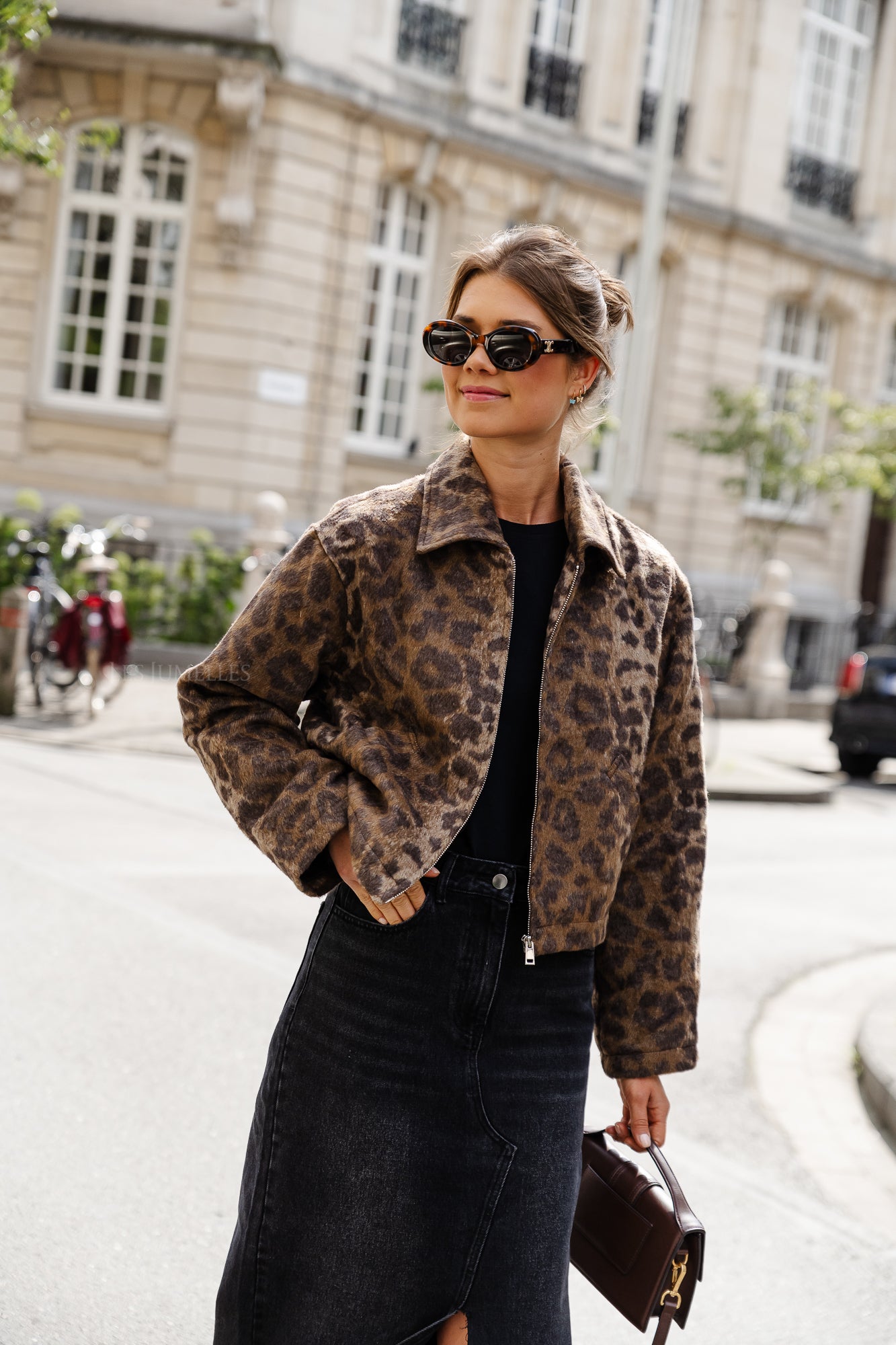 <tc>Veste Yasmine léopard</tc>