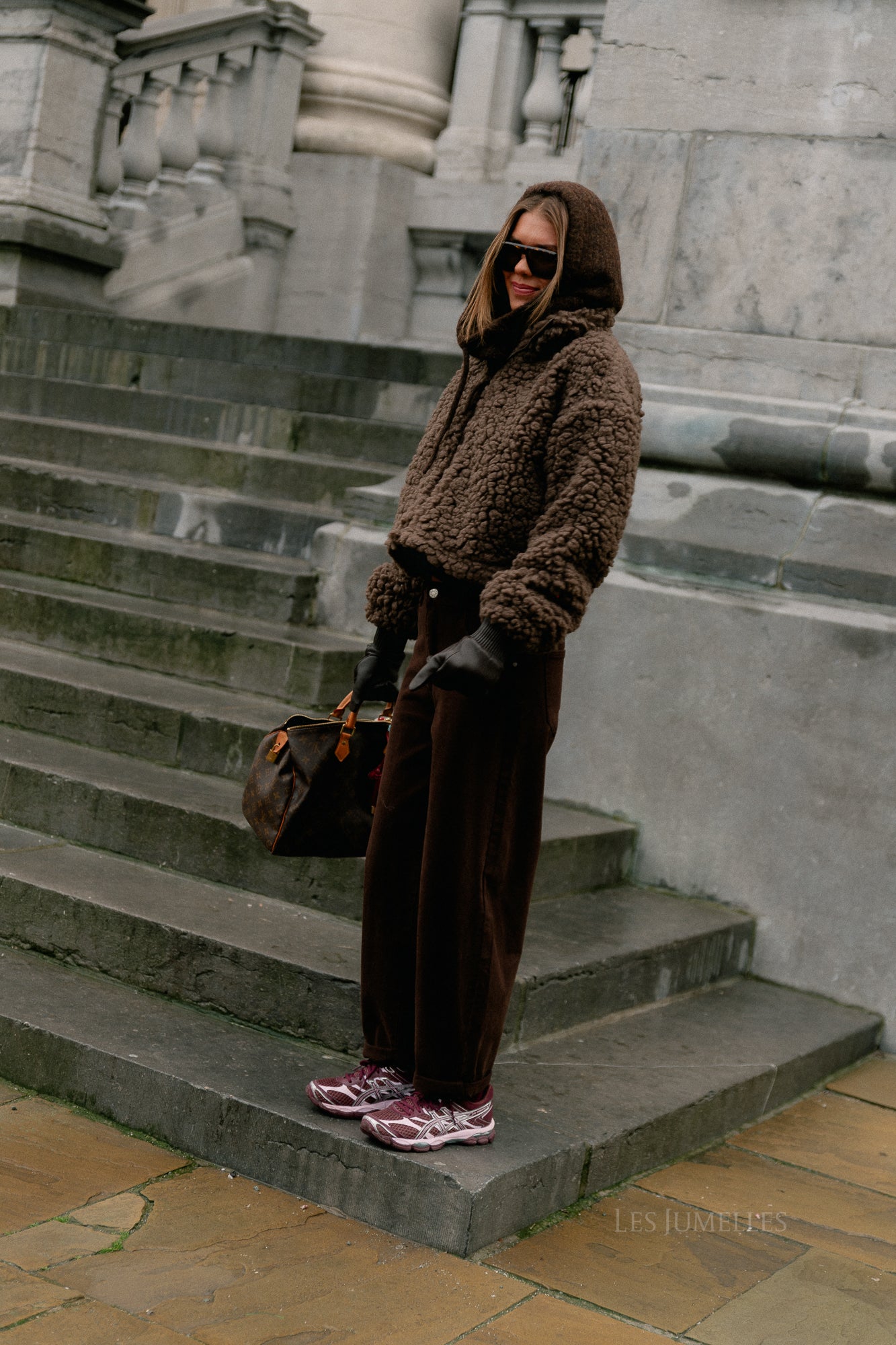 VIFiola L/S short jacket coffee bean