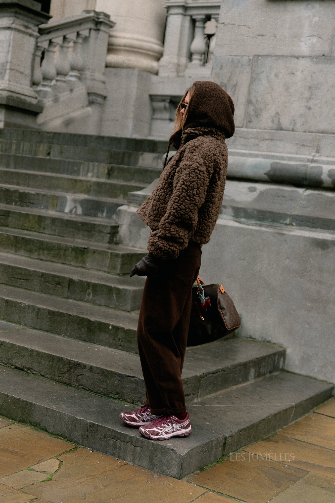 VIFiola L/S short jacket coffee bean