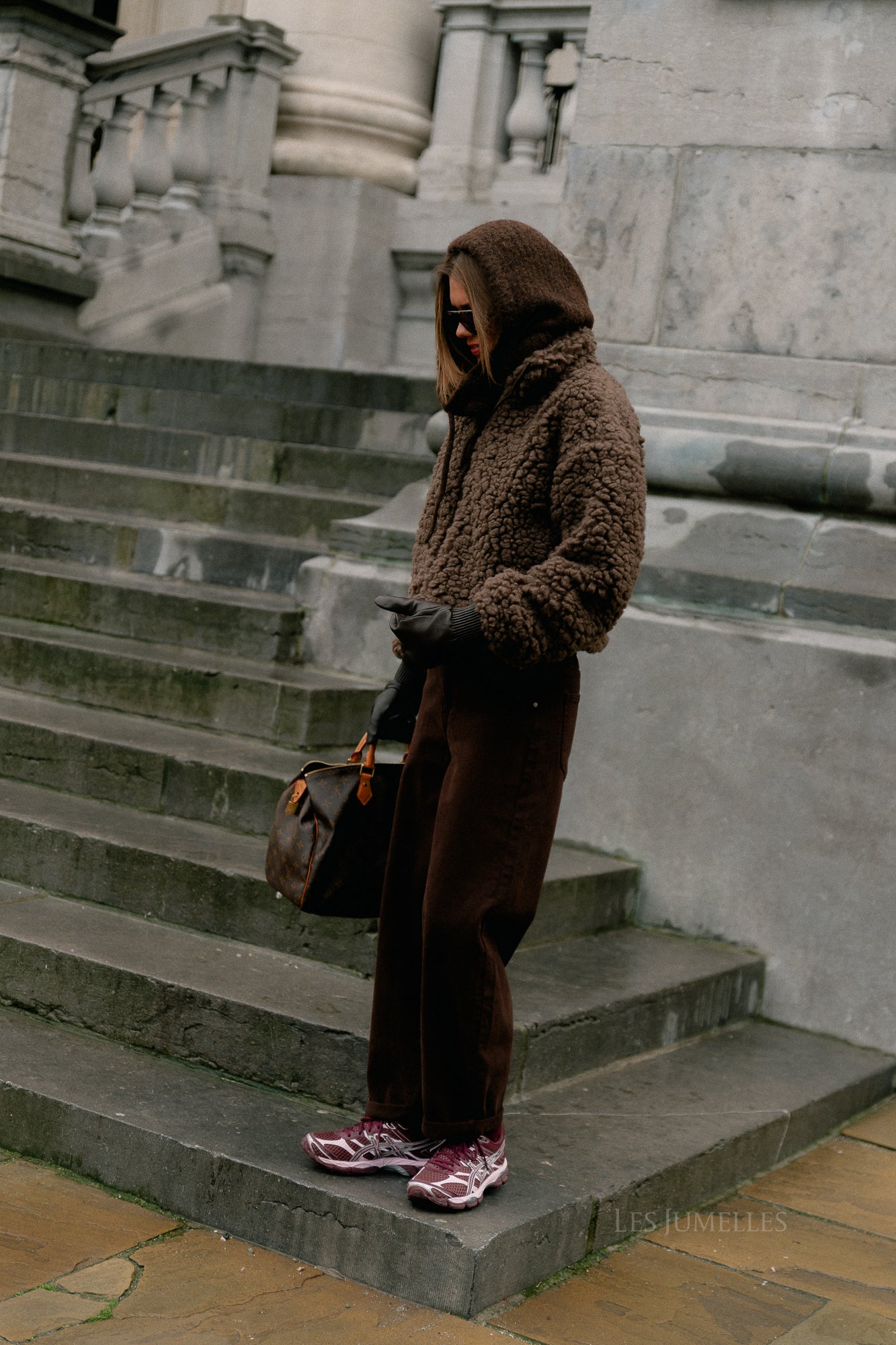 VIFiola L/S short jacket coffee bean