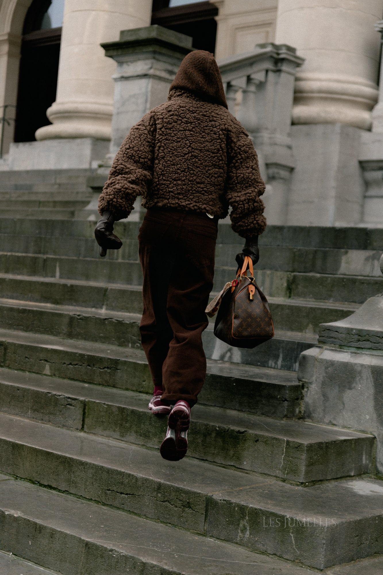 VIFiola L/S short jacket coffee bean