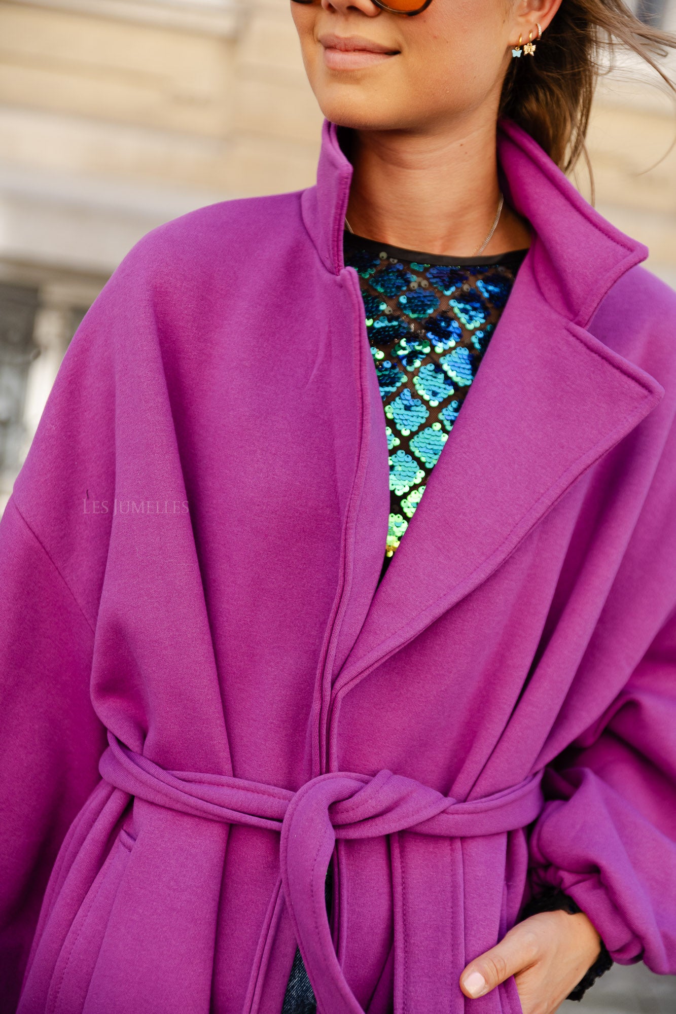 <tc>Nelly jas magenta</tc>