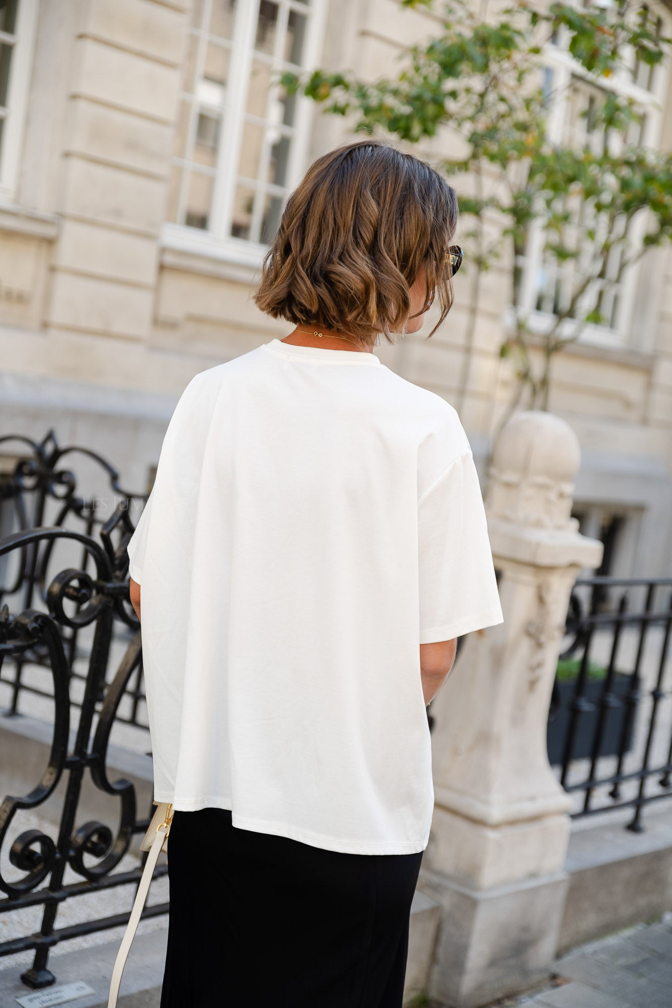 Les Jumelles T-Shirt weiß