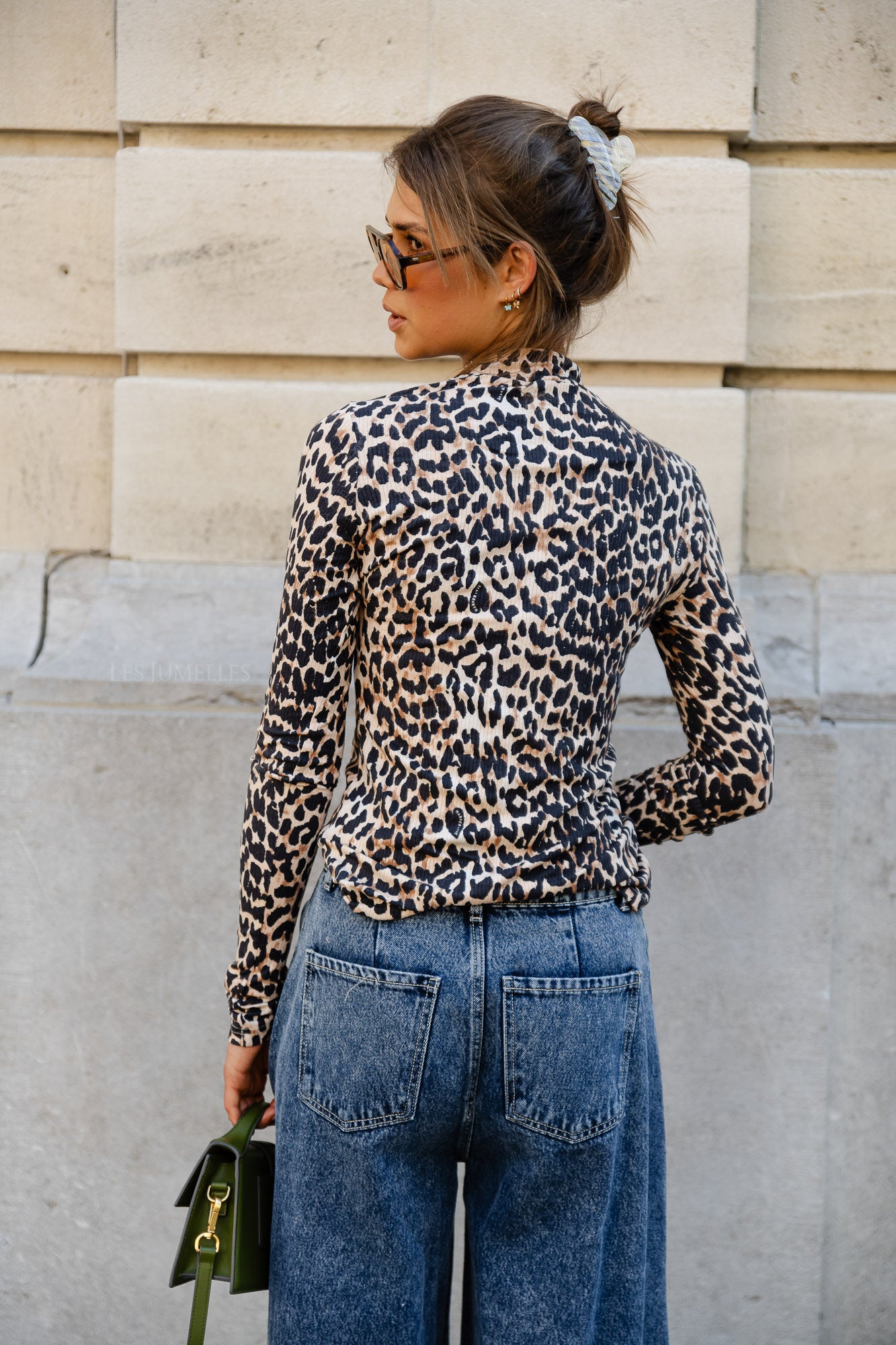 Lexie Langarm-Leoparden