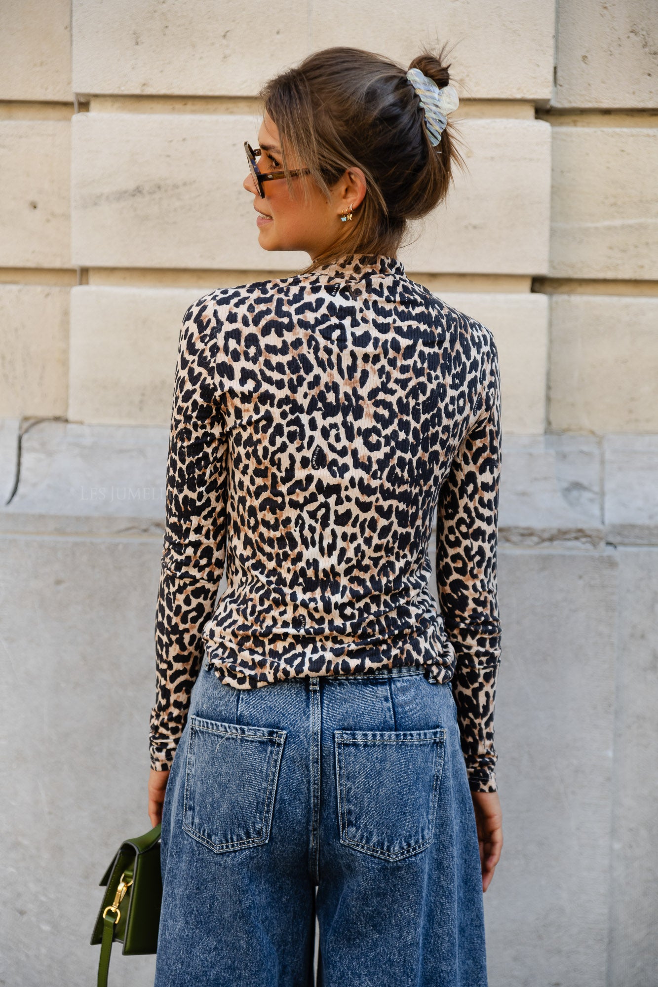 Lexie Langarm-Leoparden