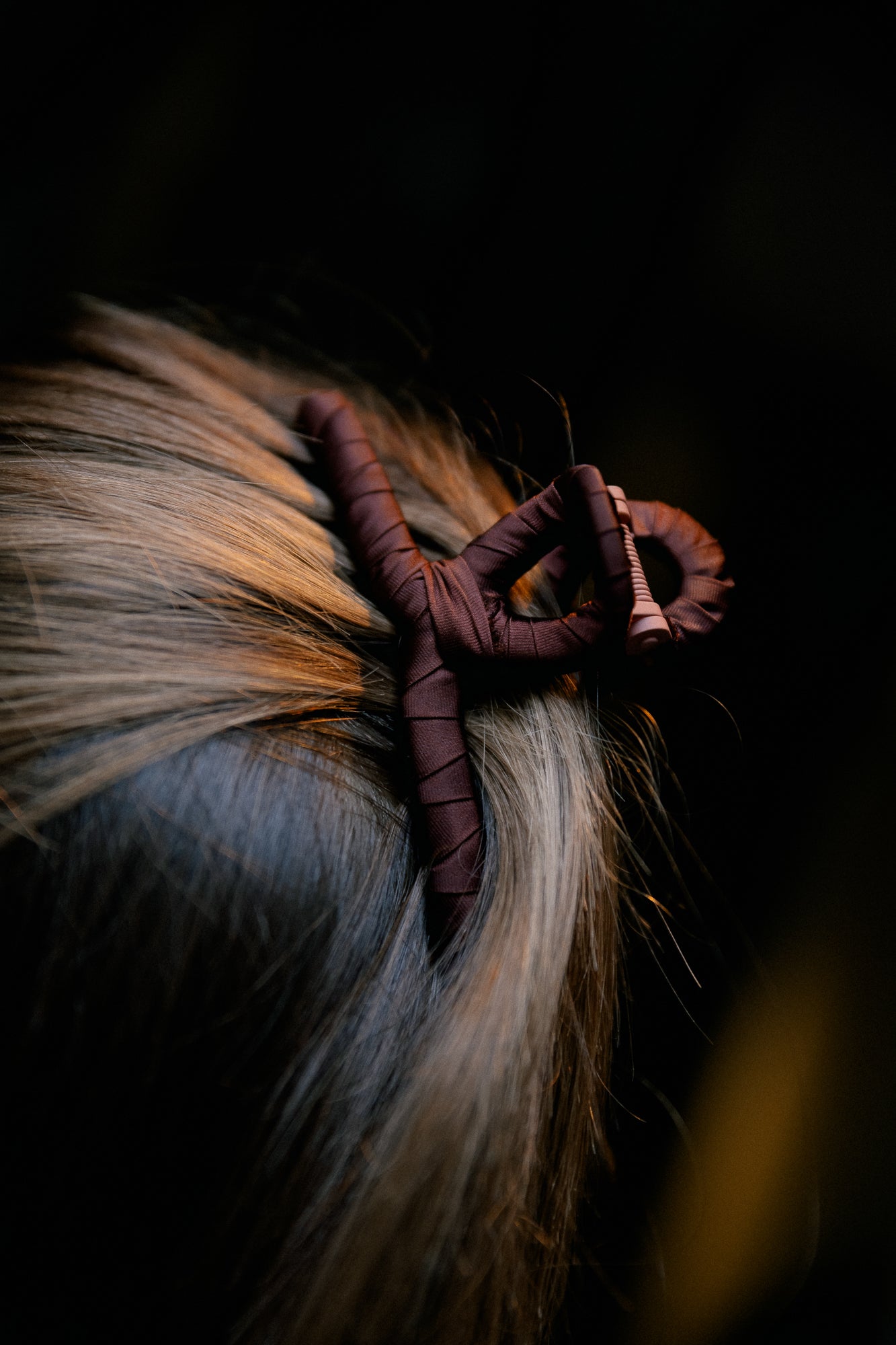 Luster Celabrina hair claw brown tortoise