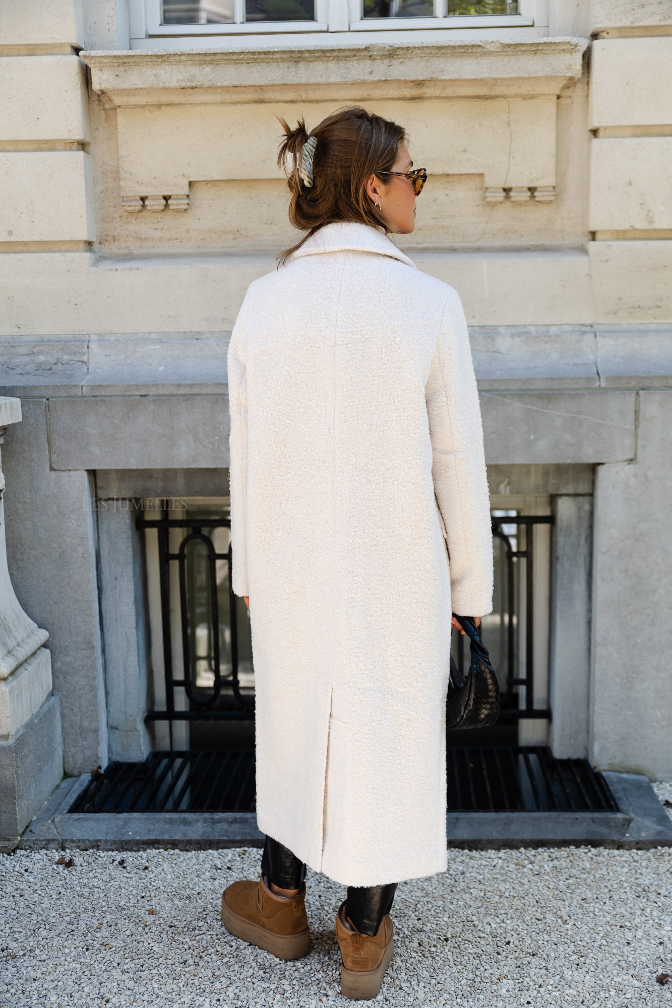 Manteau Ninette boucle blanche