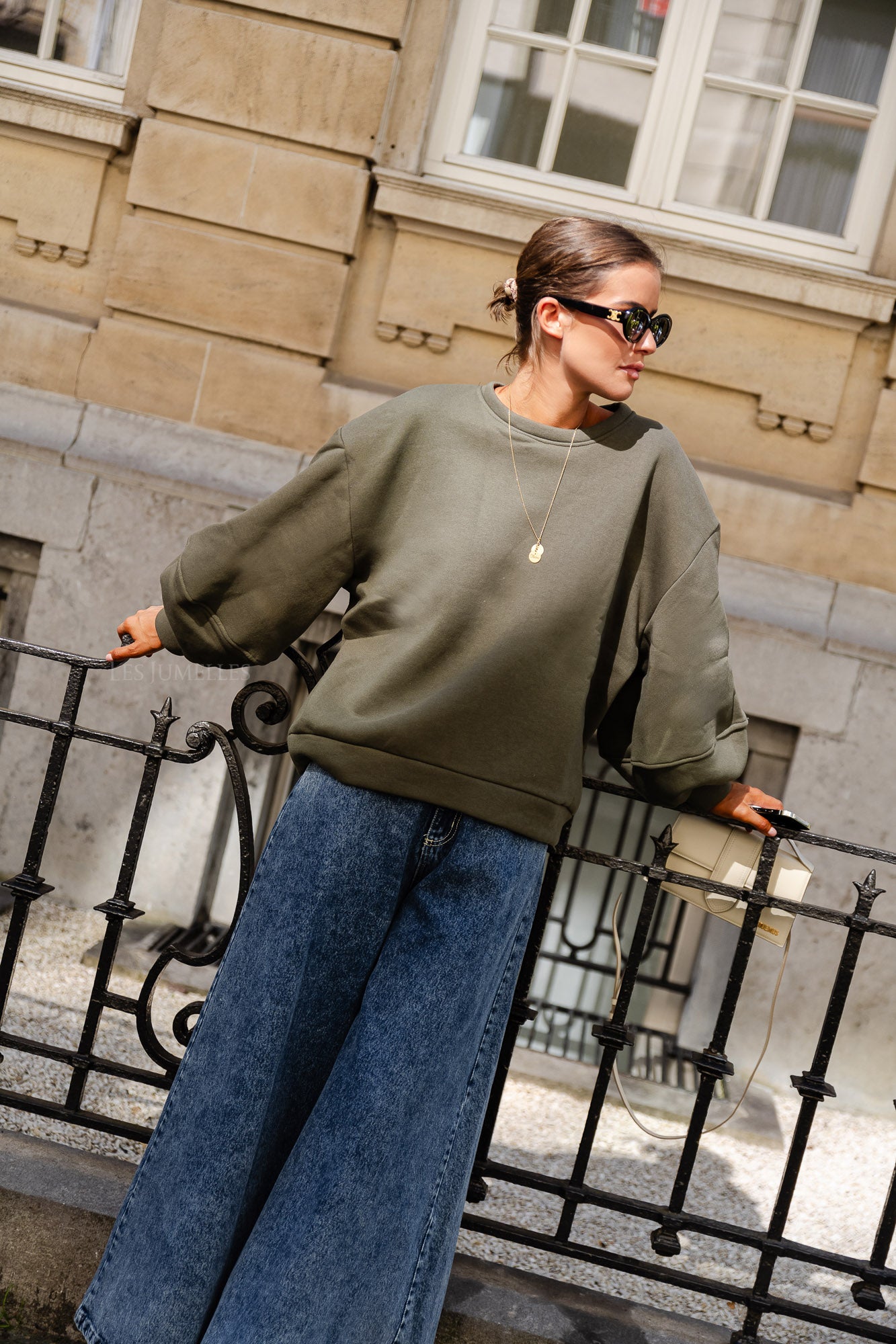 <tc>Anke sweater kaki</tc>