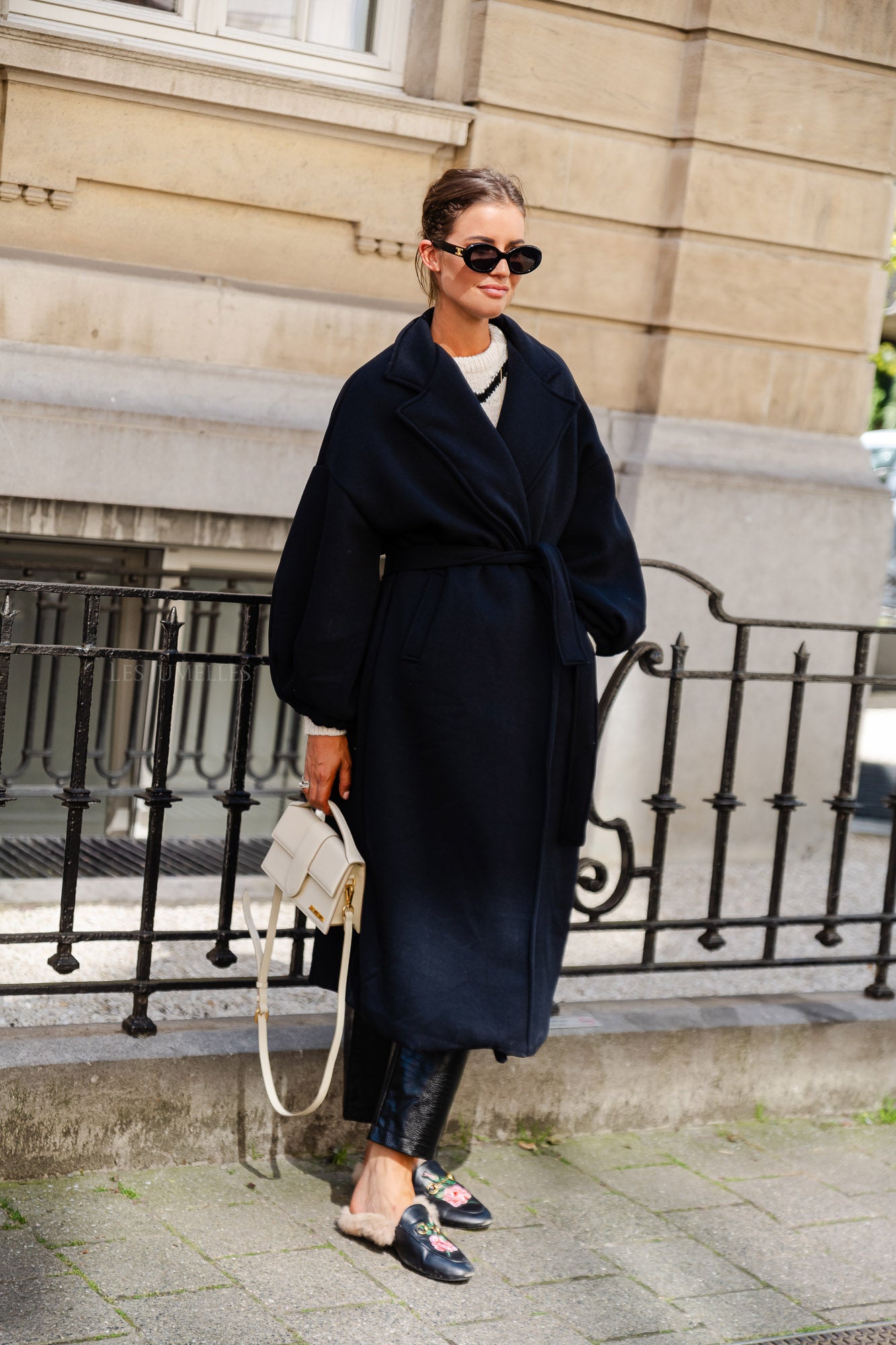 <tc>Manteau Nelly bleu marine</tc>