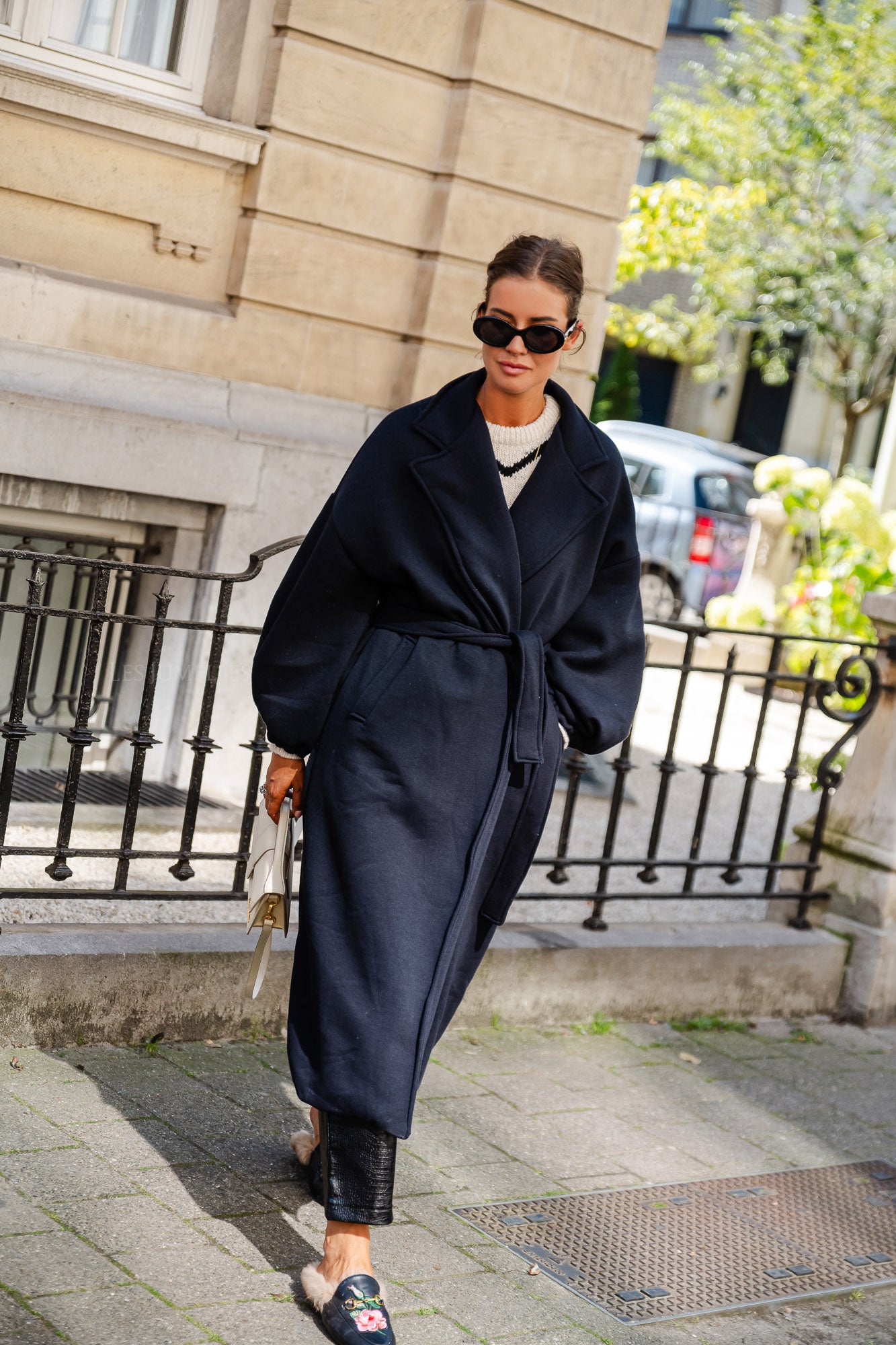 <tc>Manteau Nelly bleu marine</tc>