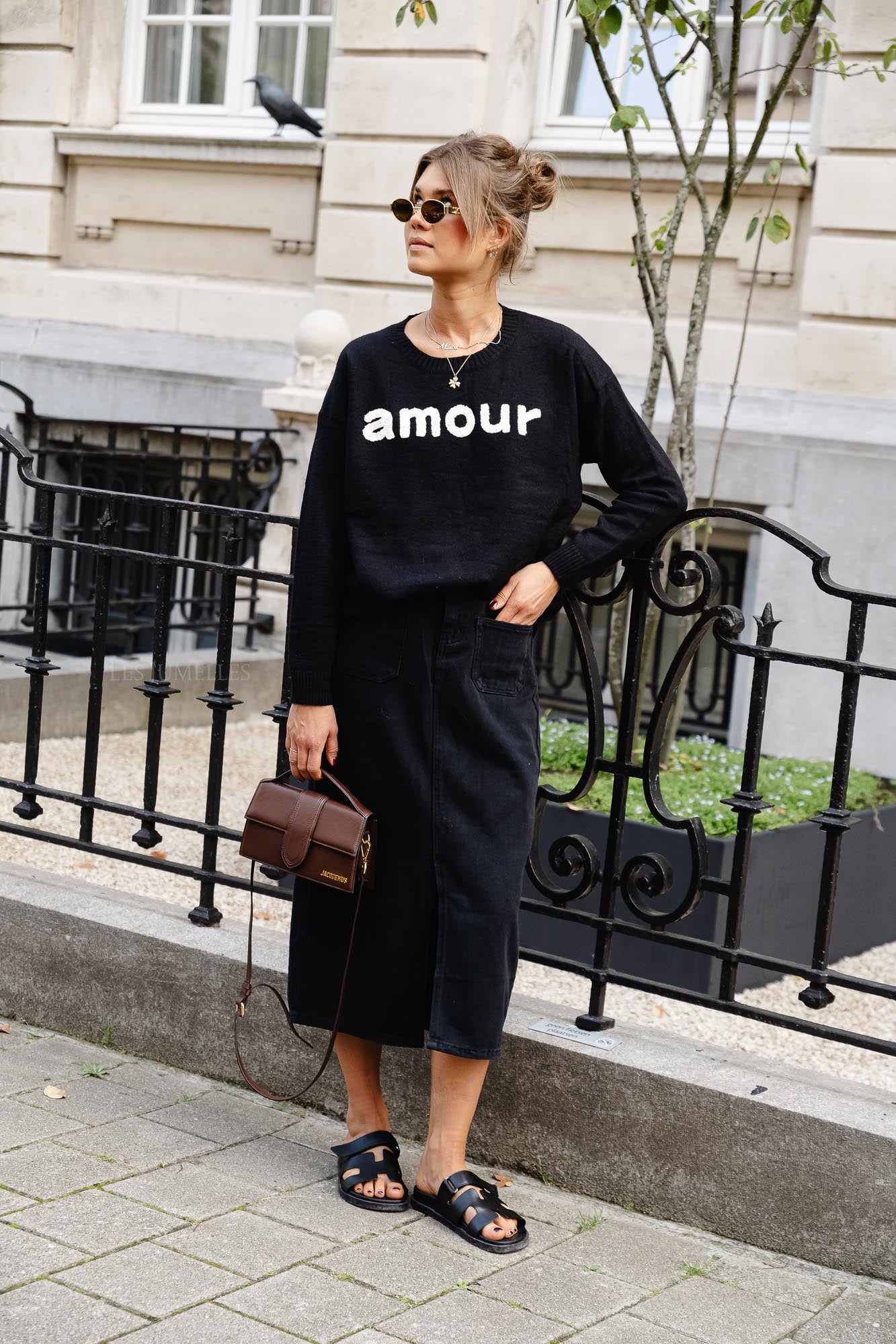 <tc>Pull Amour noir</tc>