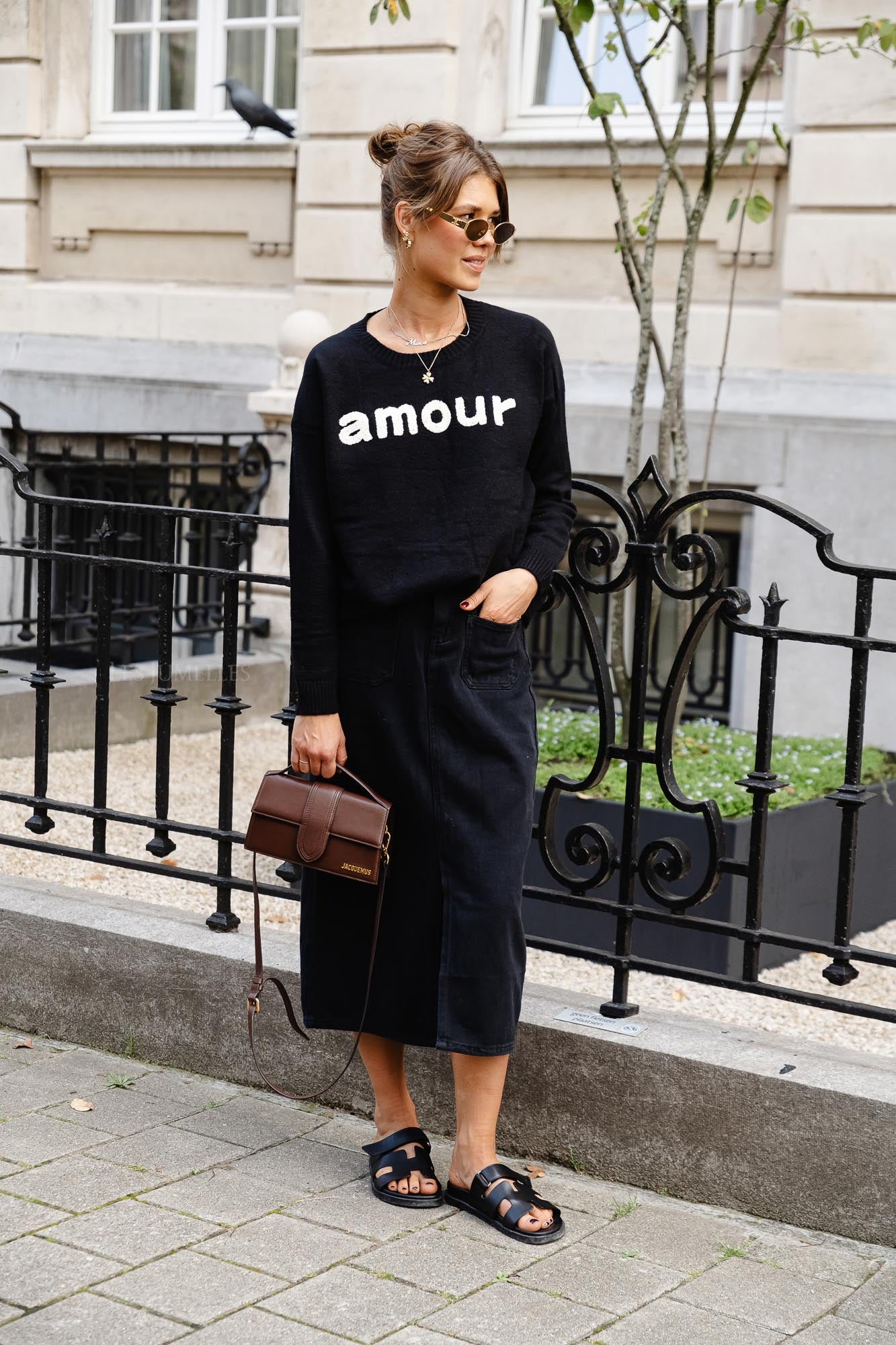 <tc>Pull Amour noir</tc>