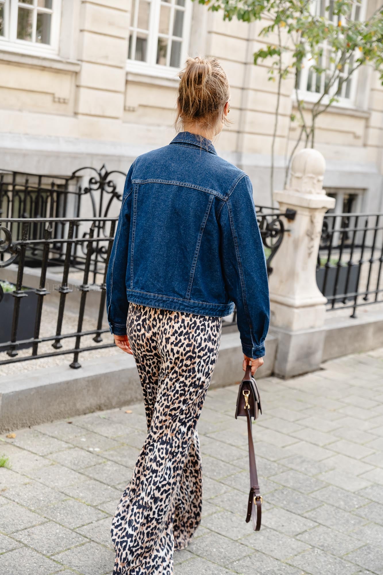 <tc>VIFlora kort spijkerjasje donkerblauw denim</tc>