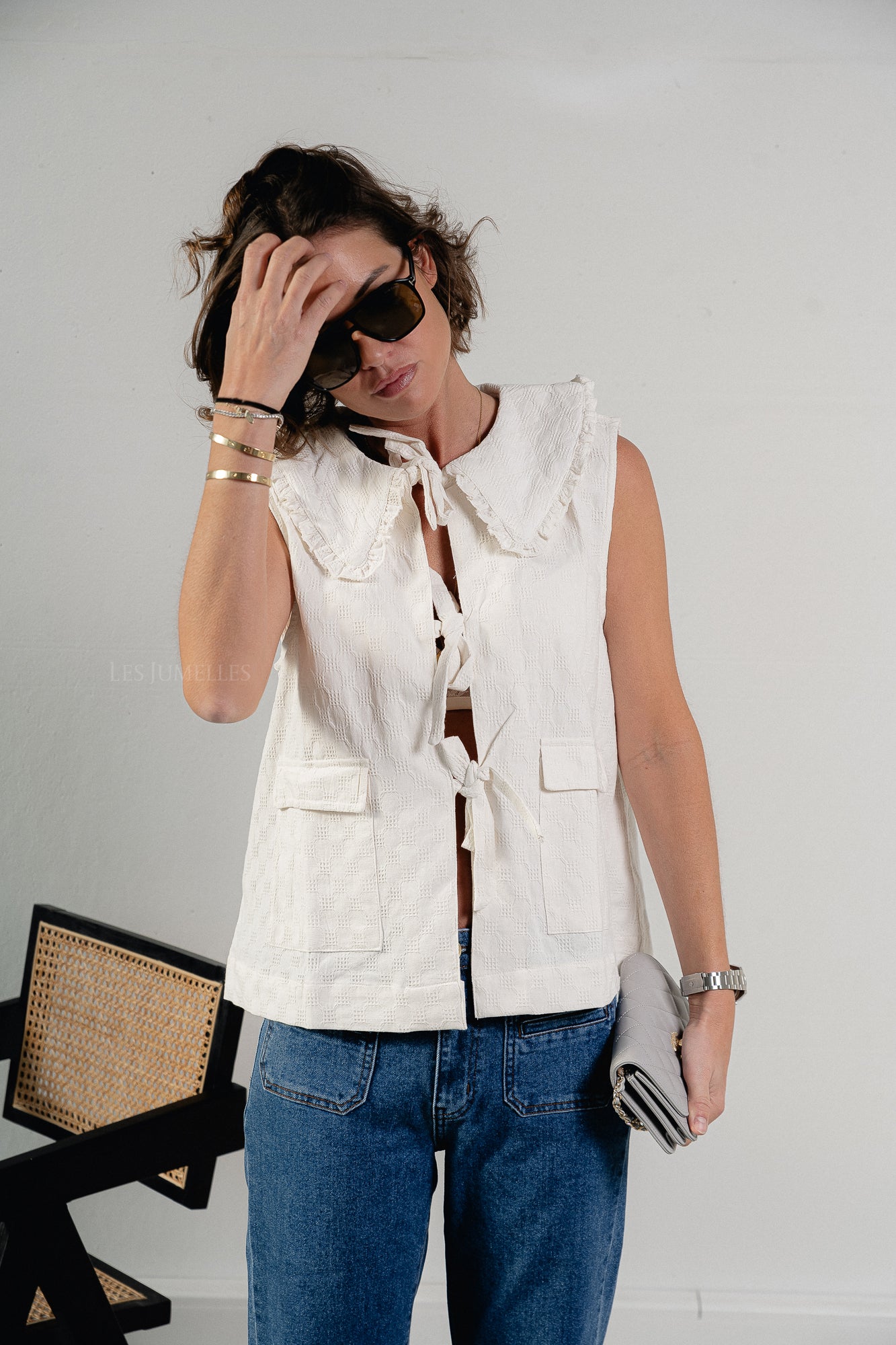 AnnikaSW vest snow white