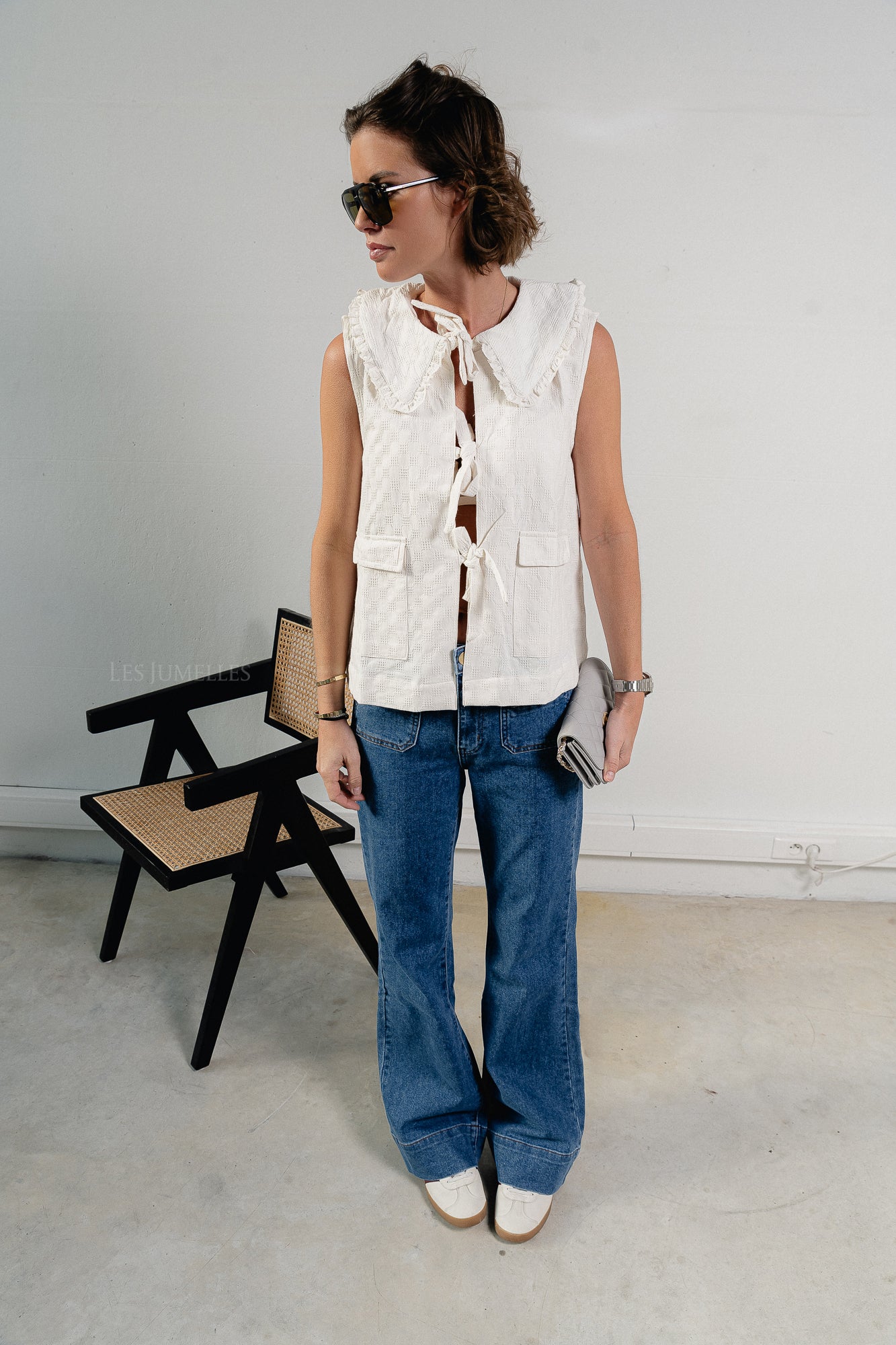 AnnikaSW vest snow white