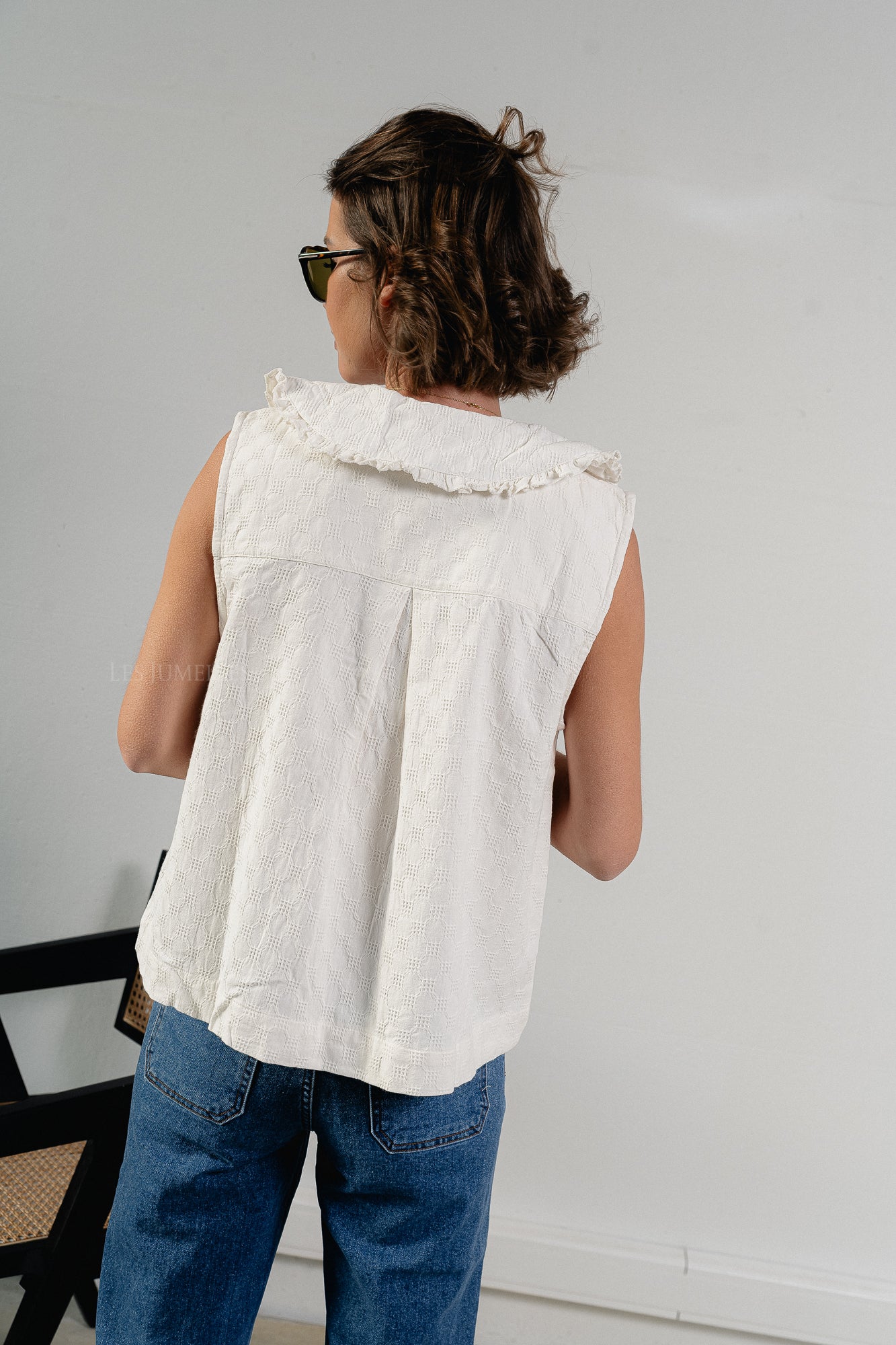 AnnikaSW vest snow white