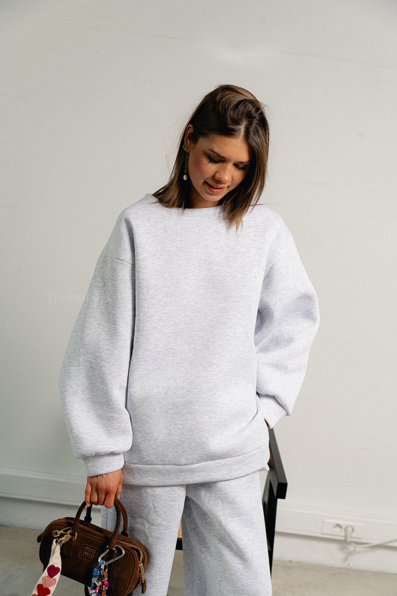 Emelyne sweater light grey
