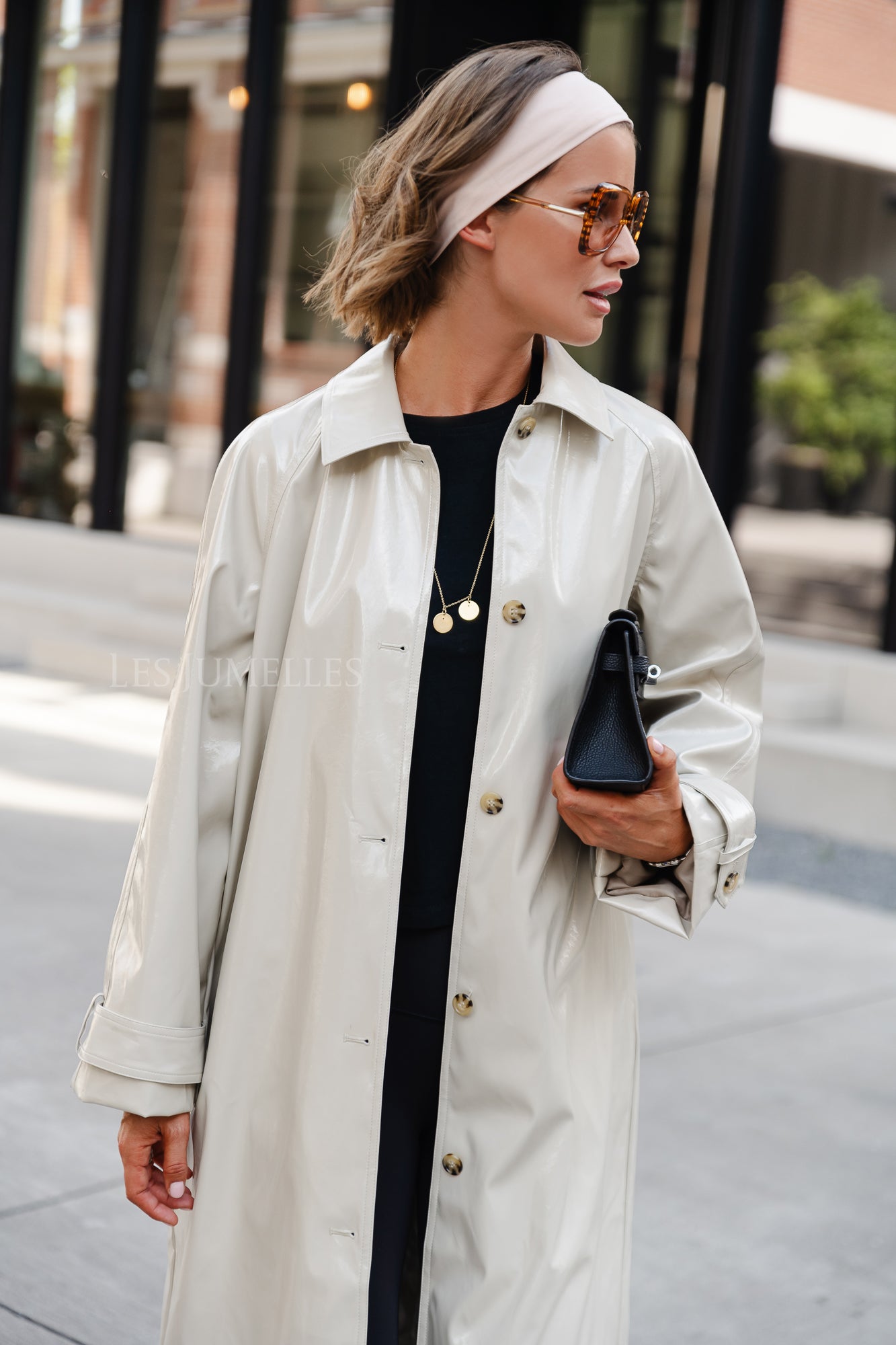 Ashley sporty coat beige