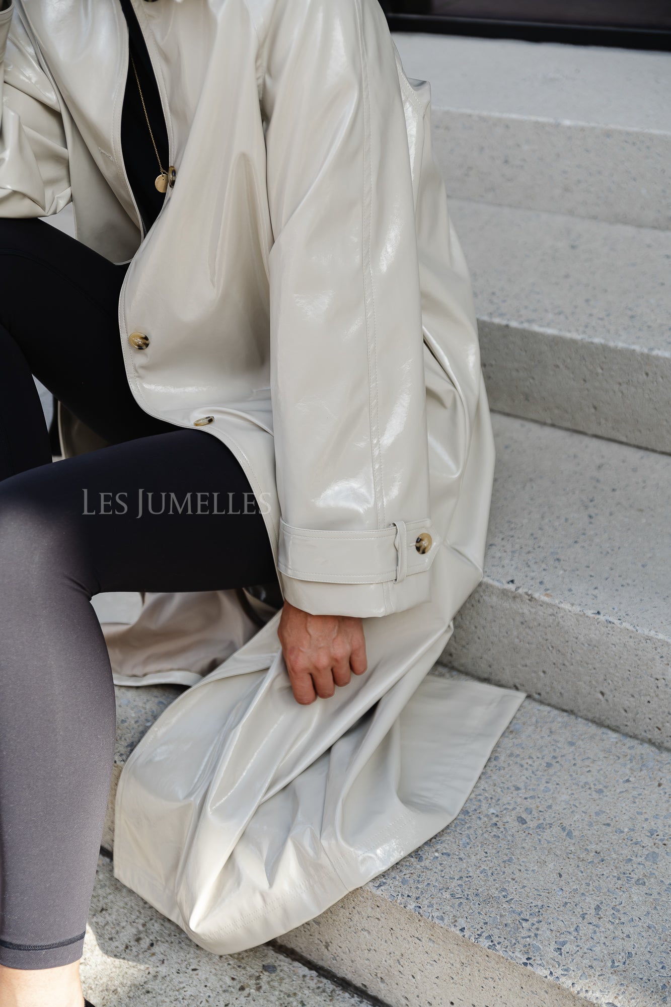 Ashley sporty coat beige