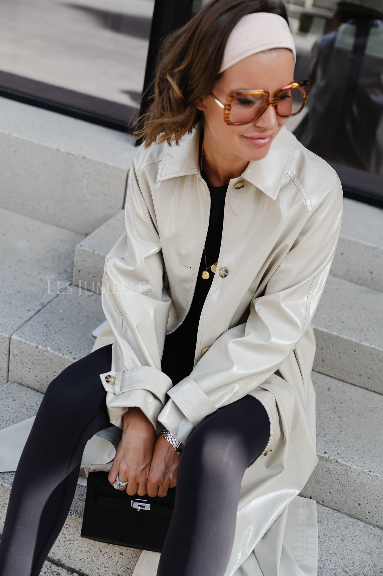 Ashley sporty coat beige