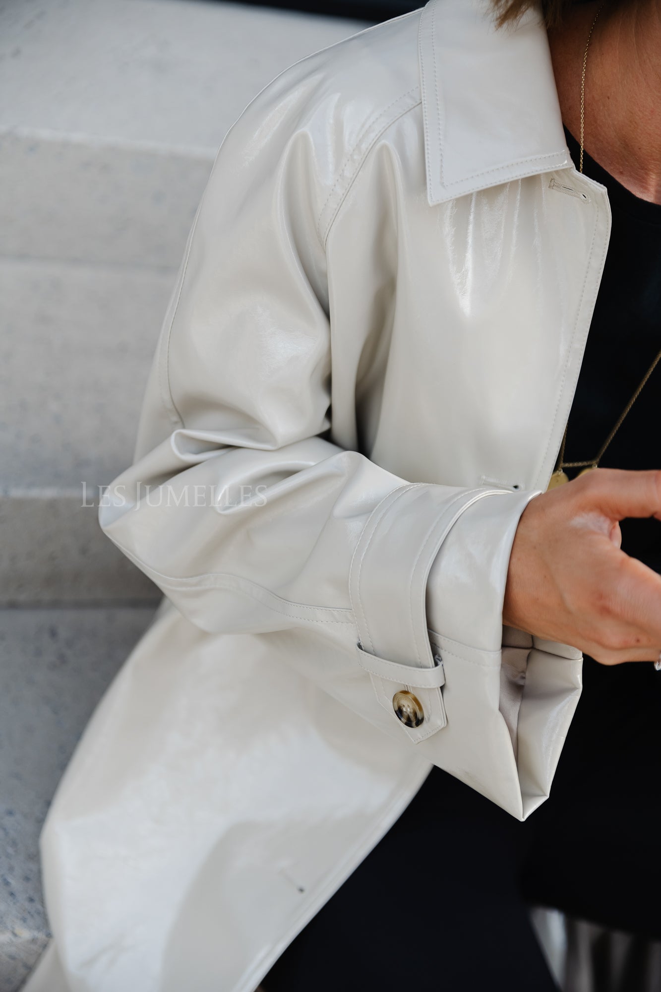 Ashley sporty coat beige