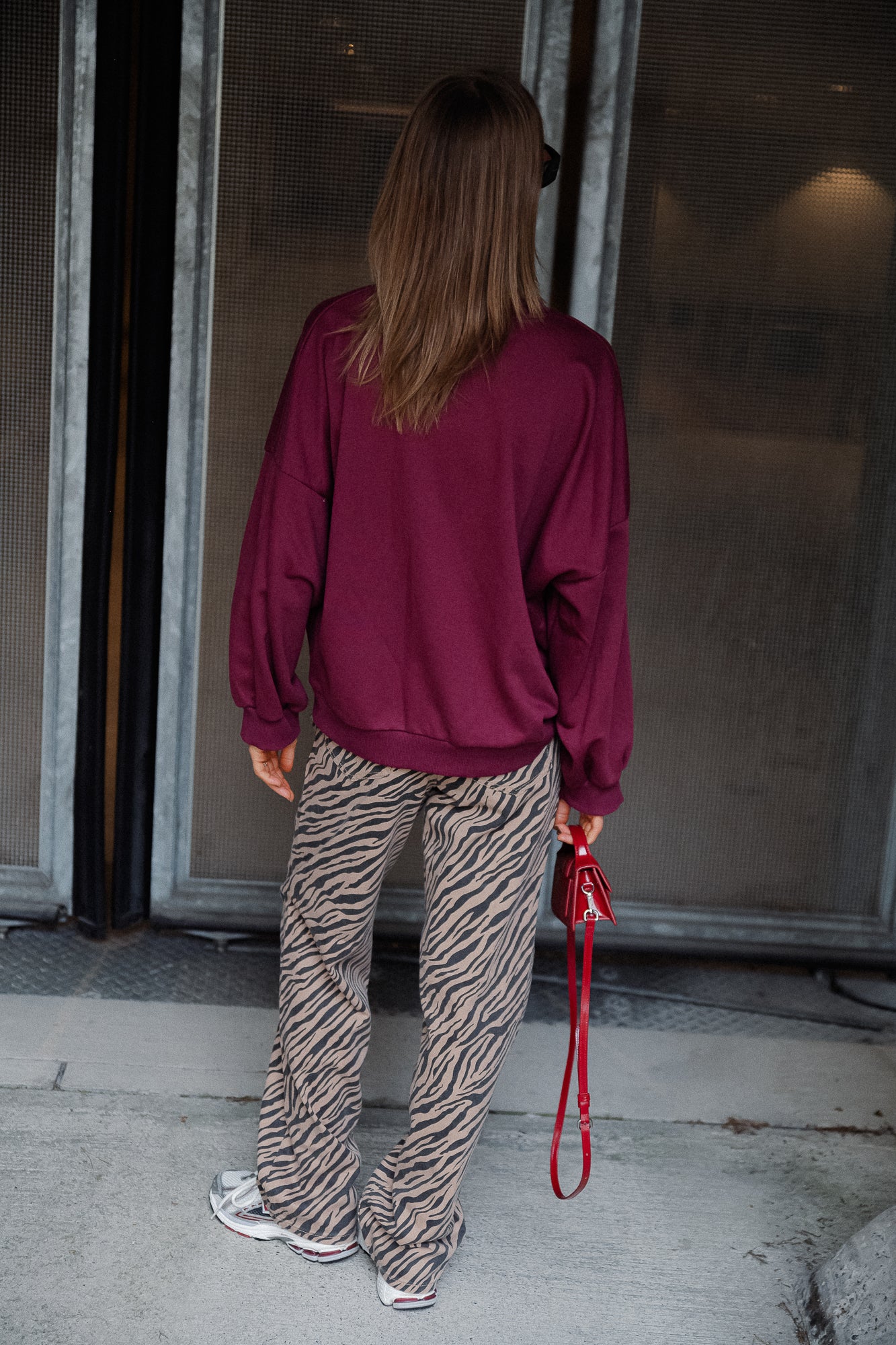 Yaszira HMW jeans bruin/zwart