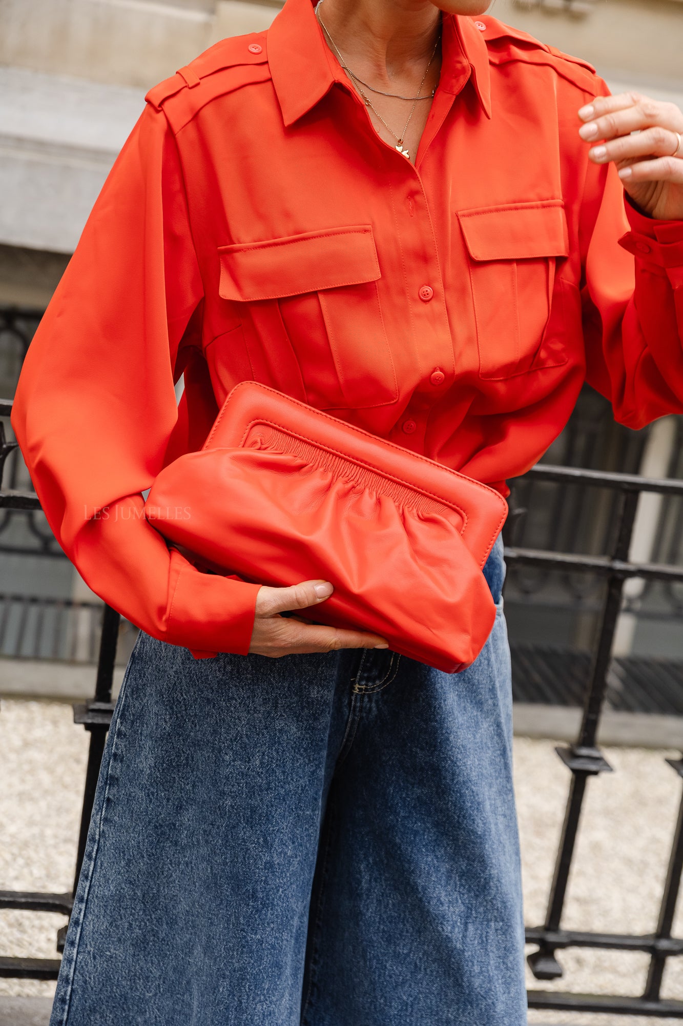 <tc>VeldaGZ pochette moyenne rouge</tc>