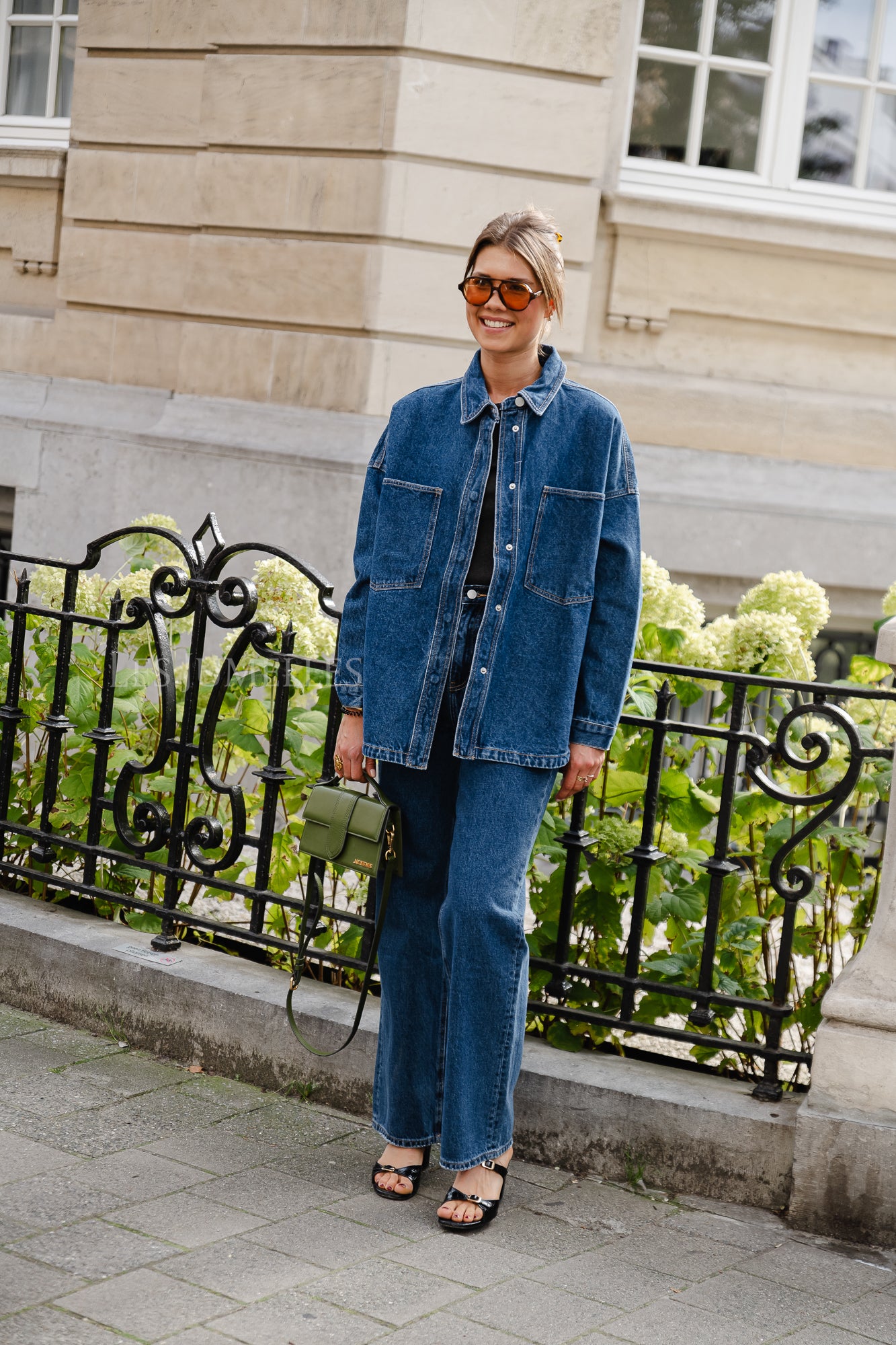 <tc>Chemise en jean Ella bleu</tc>