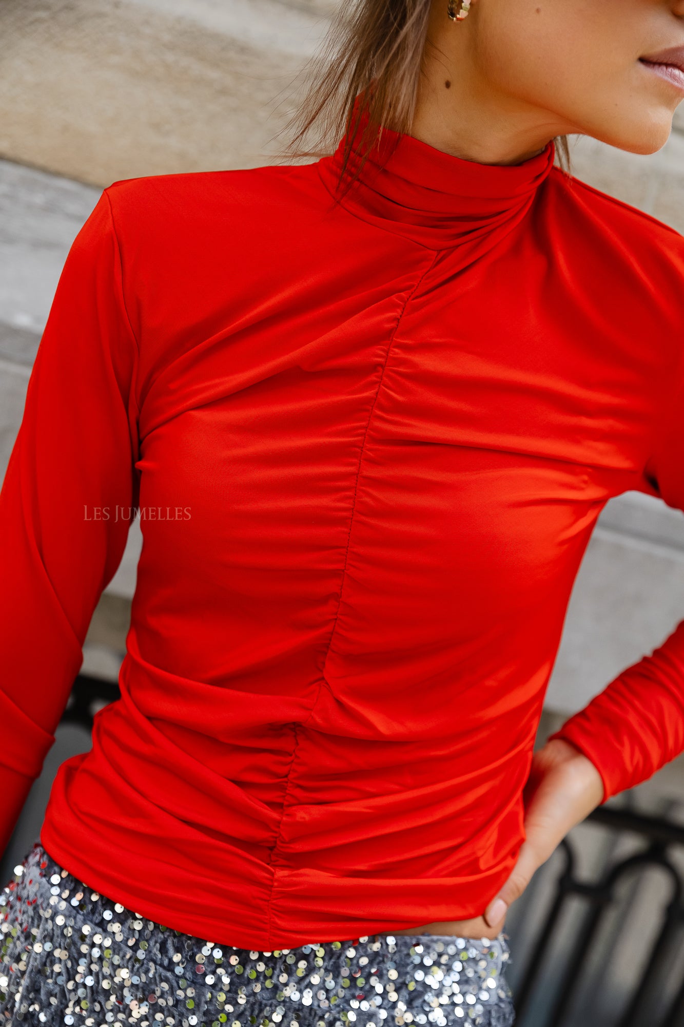 LyGZ blouse red alert