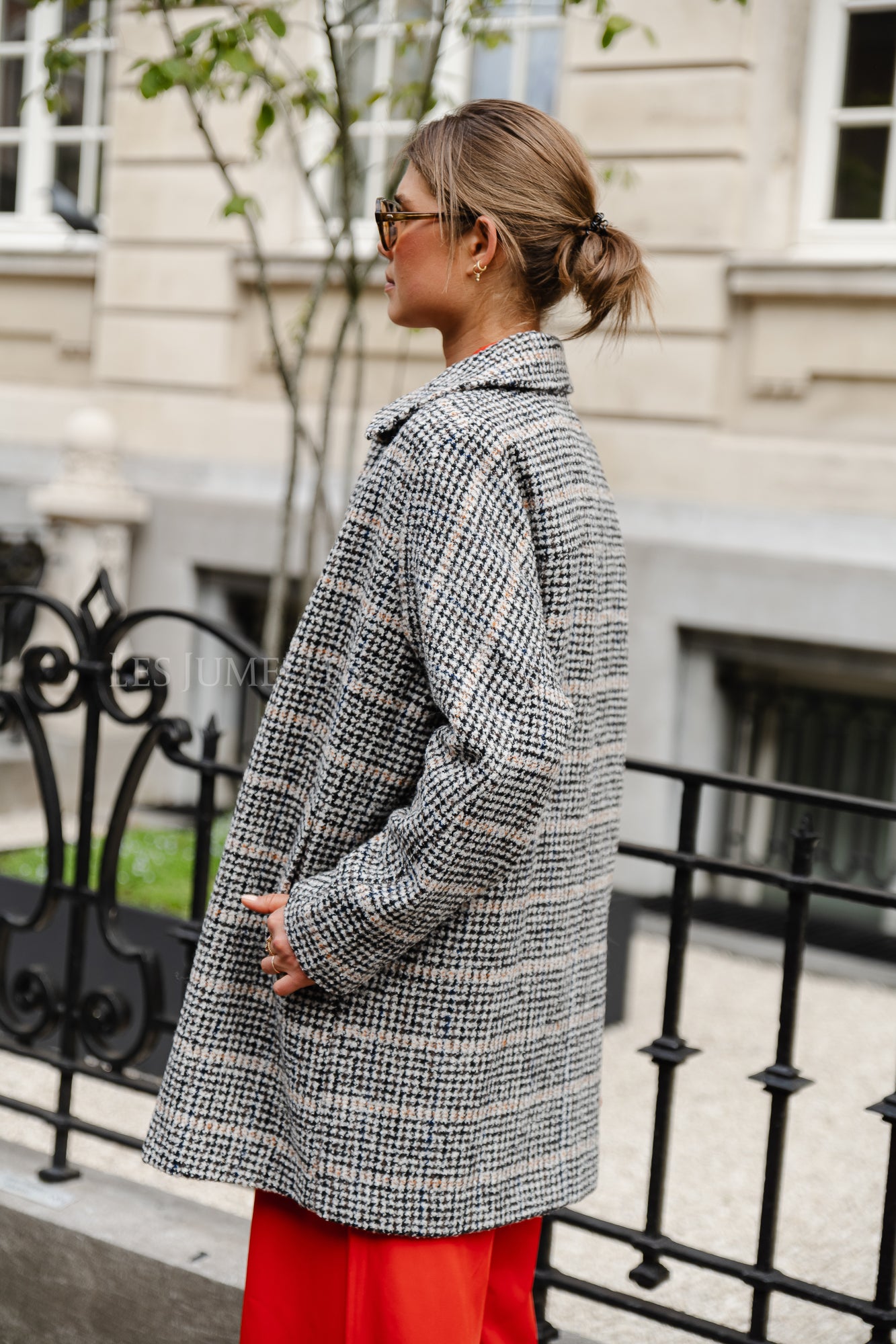 SLFMalou veste en laine noir/multicolore