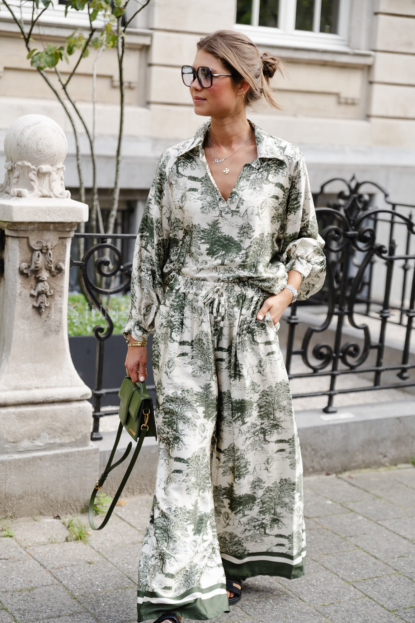 <tc>Blouse Camille kaki</tc>