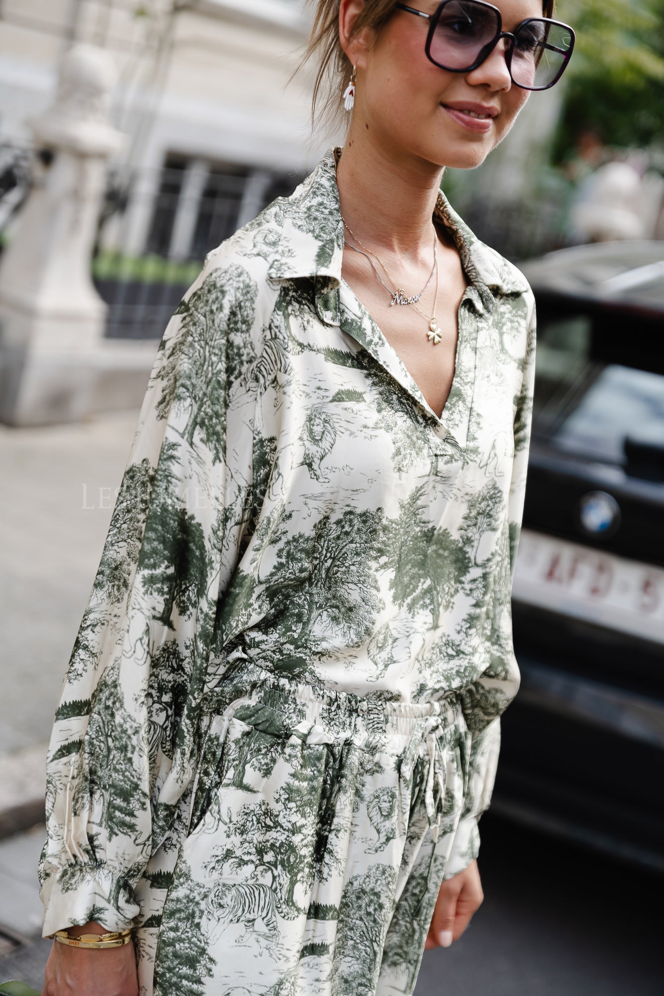 <tc>Blouse Camille kaki</tc>