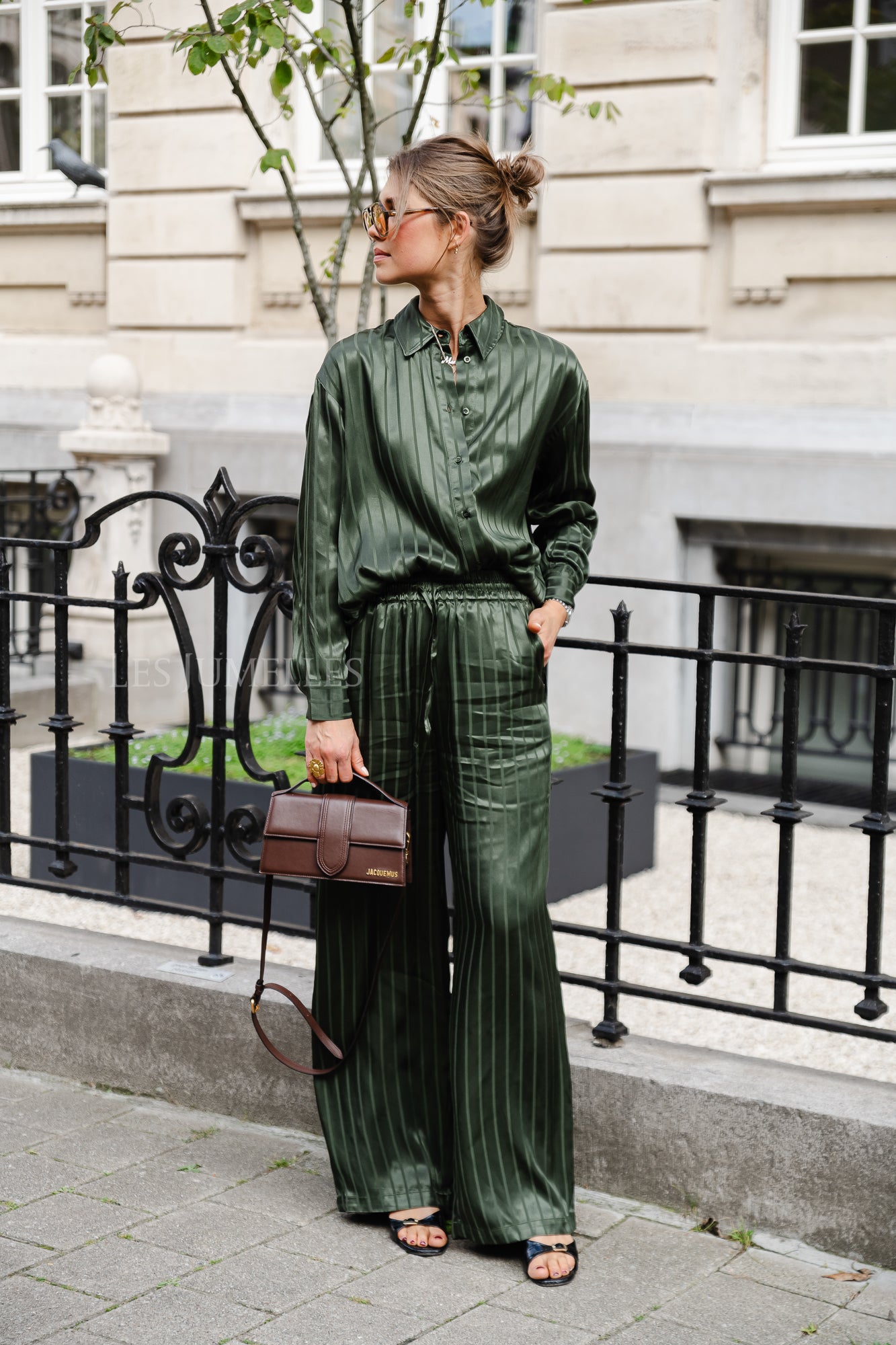 <tc>SLFSusana-viva Pantalon HW vert foncé</tc>