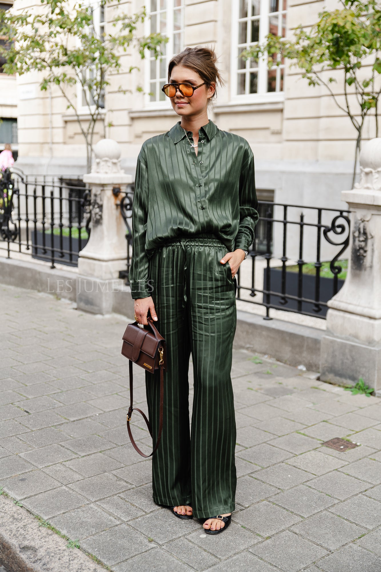 <tc>SLFSusana-viva Pantalon HW vert foncé</tc>
