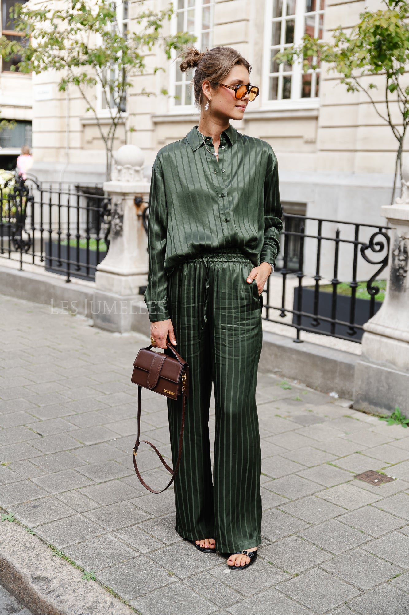 <tc>SLFSusana-viva Pantalon HW vert foncé</tc>