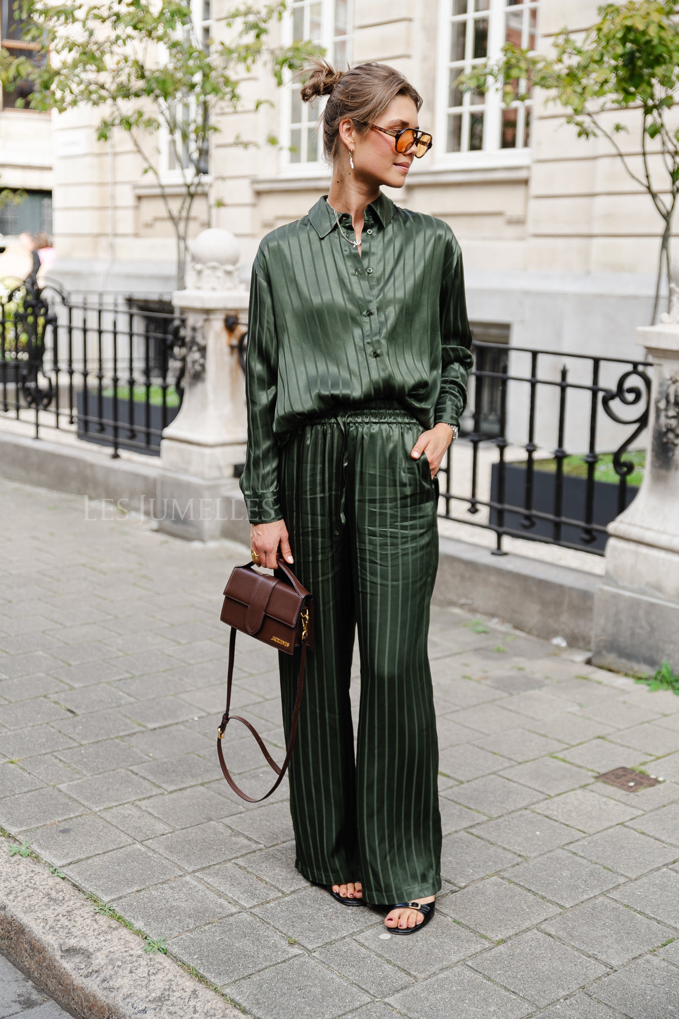 <tc>SLFSusana-viva Pantalon HW vert foncé</tc>