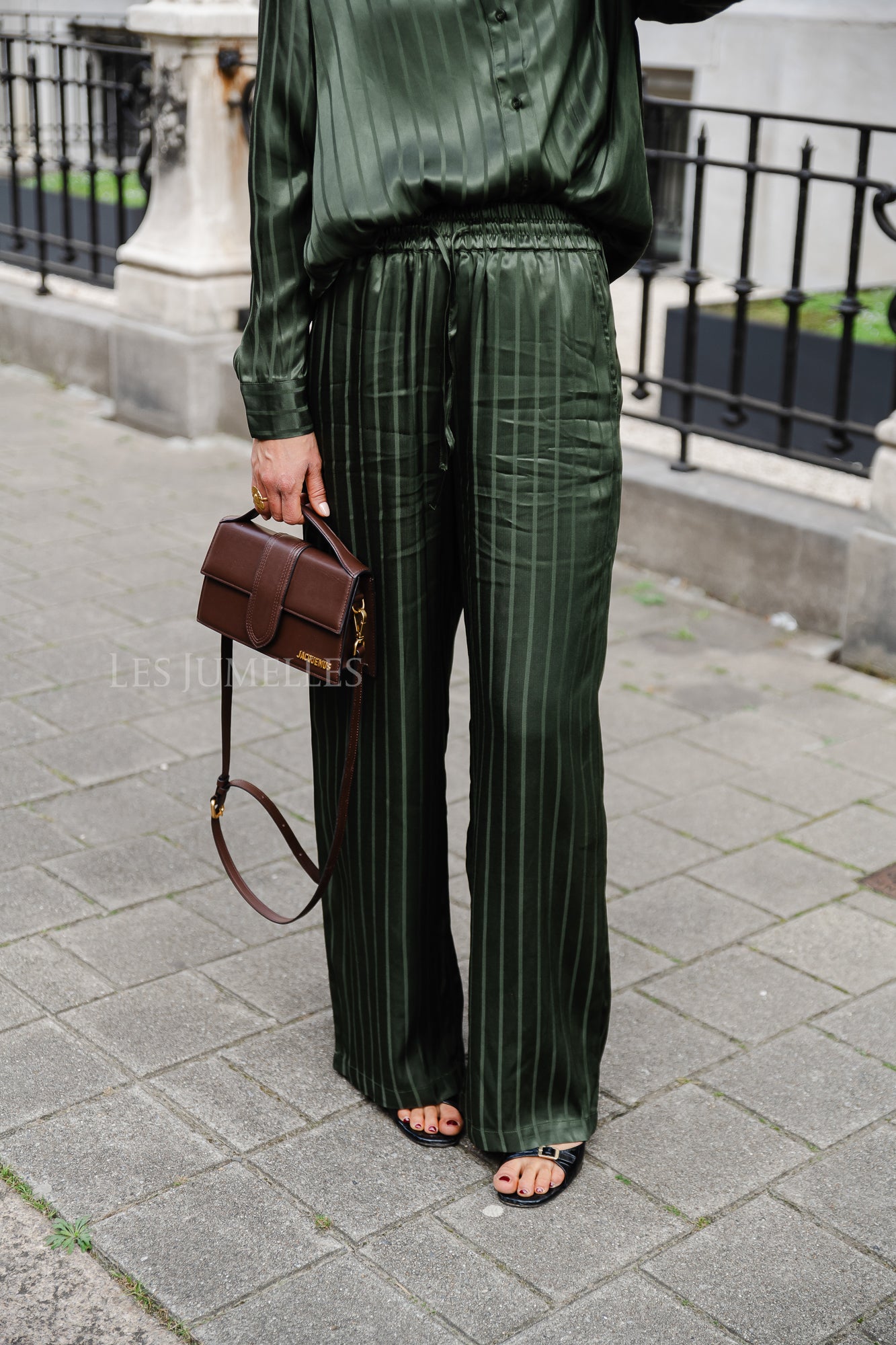 <tc>SLFSusana-viva Pantalon HW vert foncé</tc>