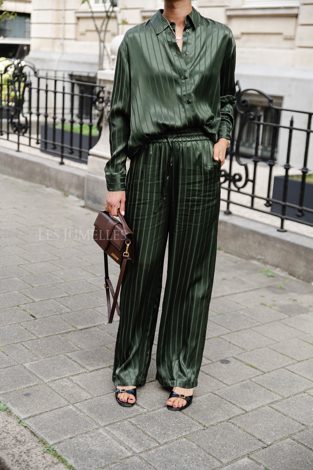 <tc>SLFSusana-viva Pantalon HW vert foncé</tc>