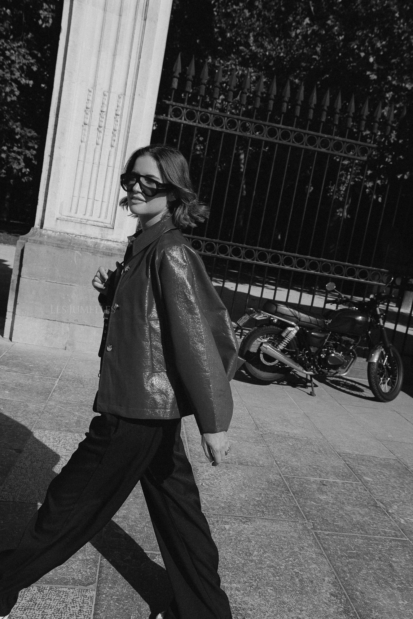 Jodie PU jacket red