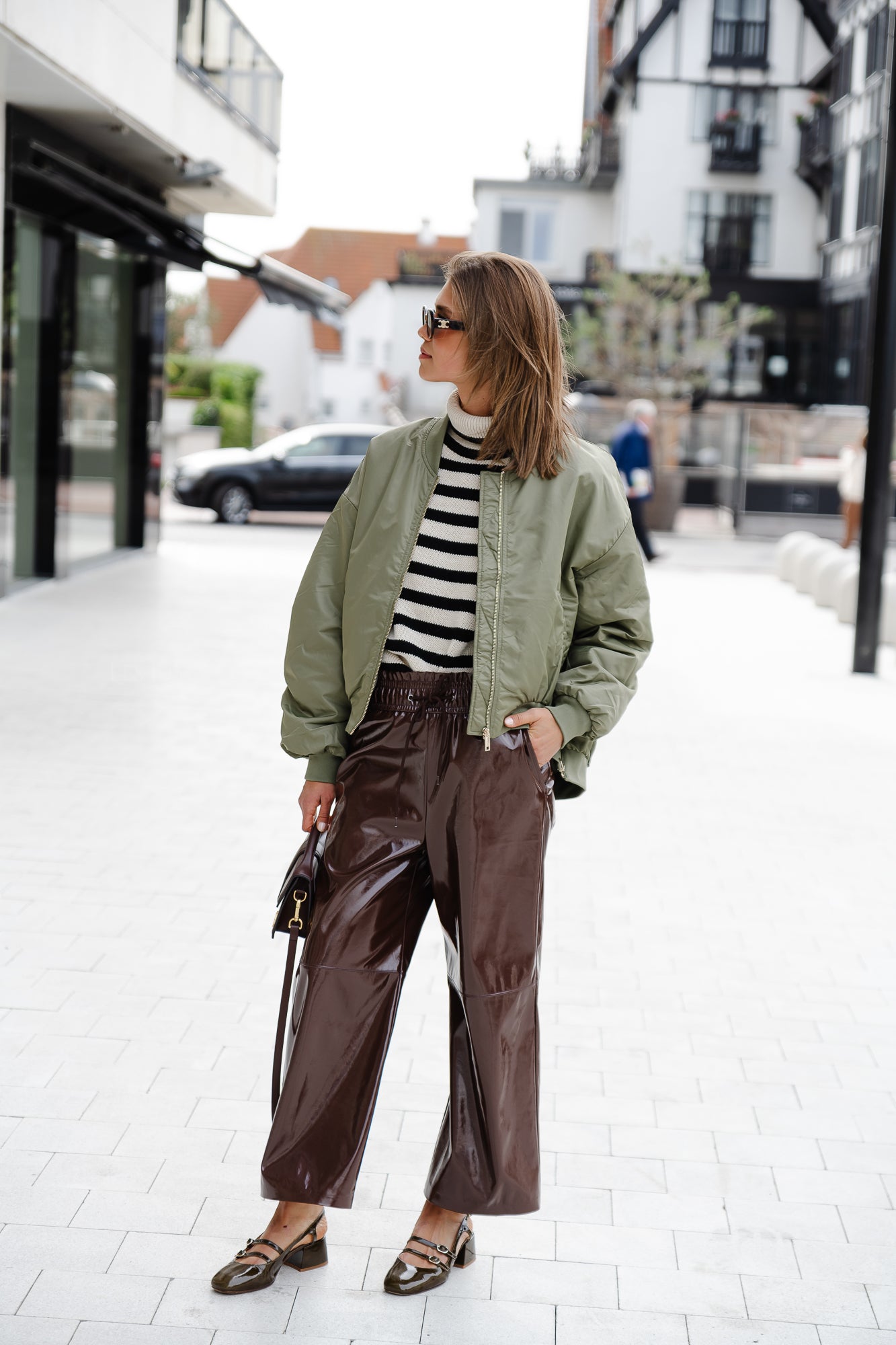 <tc>Aubrey Bomberjacke Salbeigrün</tc>